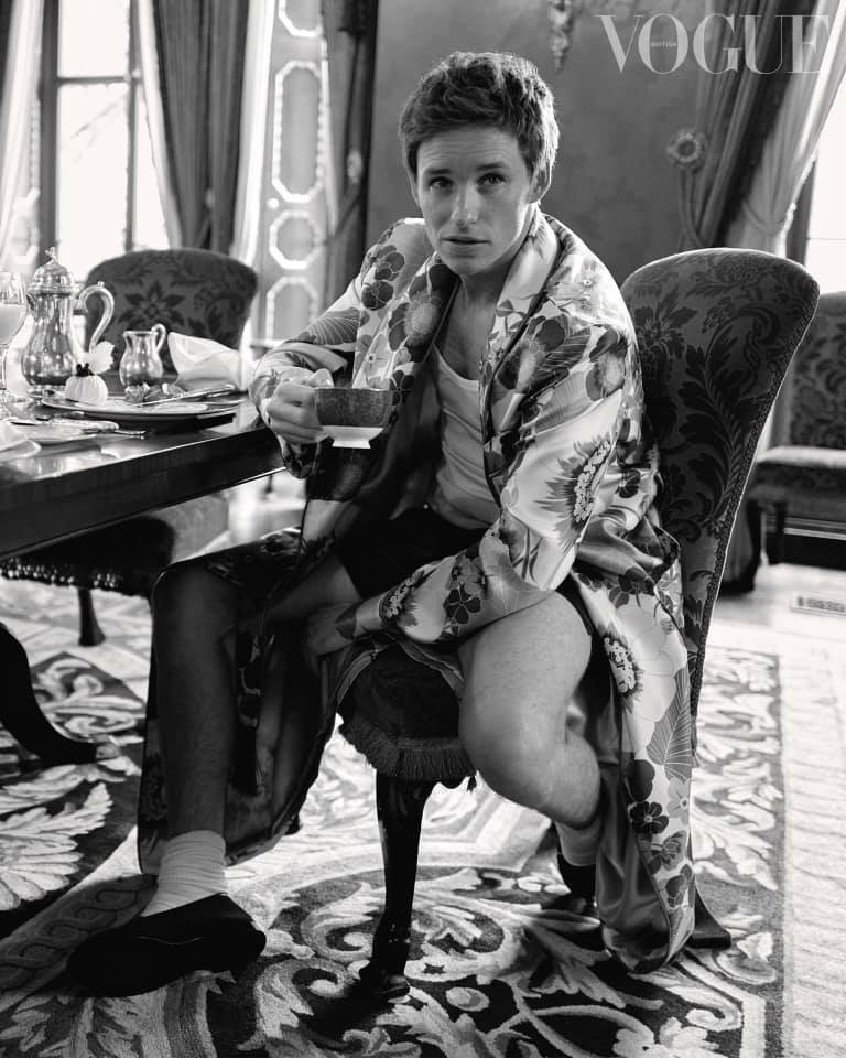 Eddie Redmayne & Gayle Rankin for Vogue (April 2024) 📸 by Julien