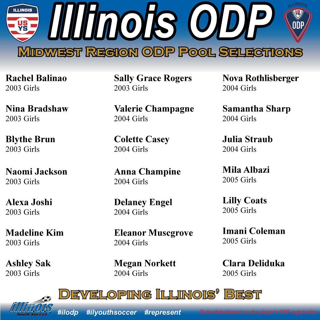 Here’s a look back at the players... - Illinois Youth Soccer