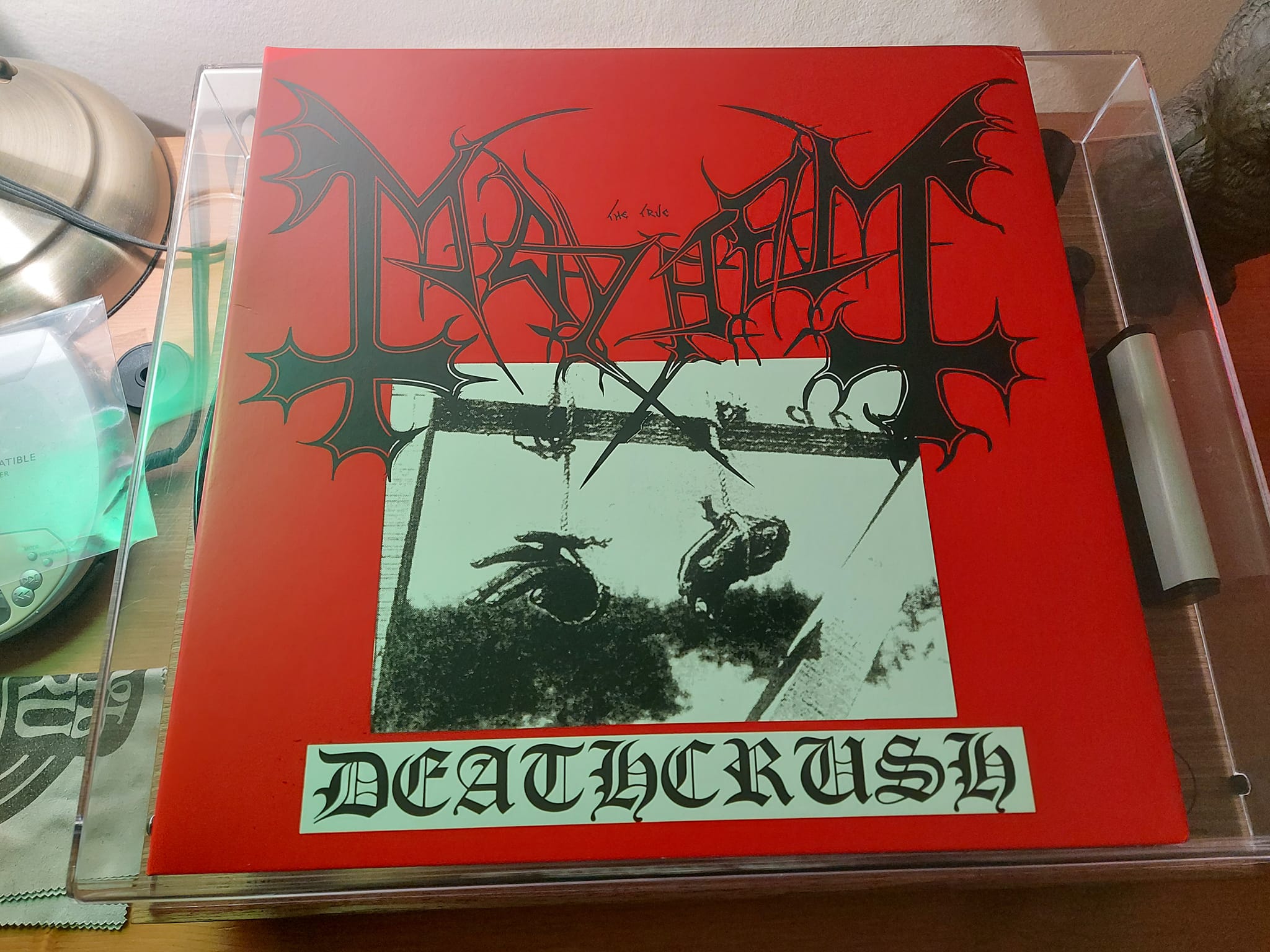 Mayhem deathcrush fan club release vinyl