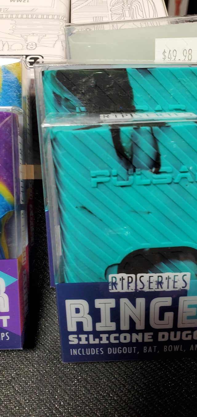 Novelty + - Back in Stock. Pulsar Ringer Silicone Dugout....