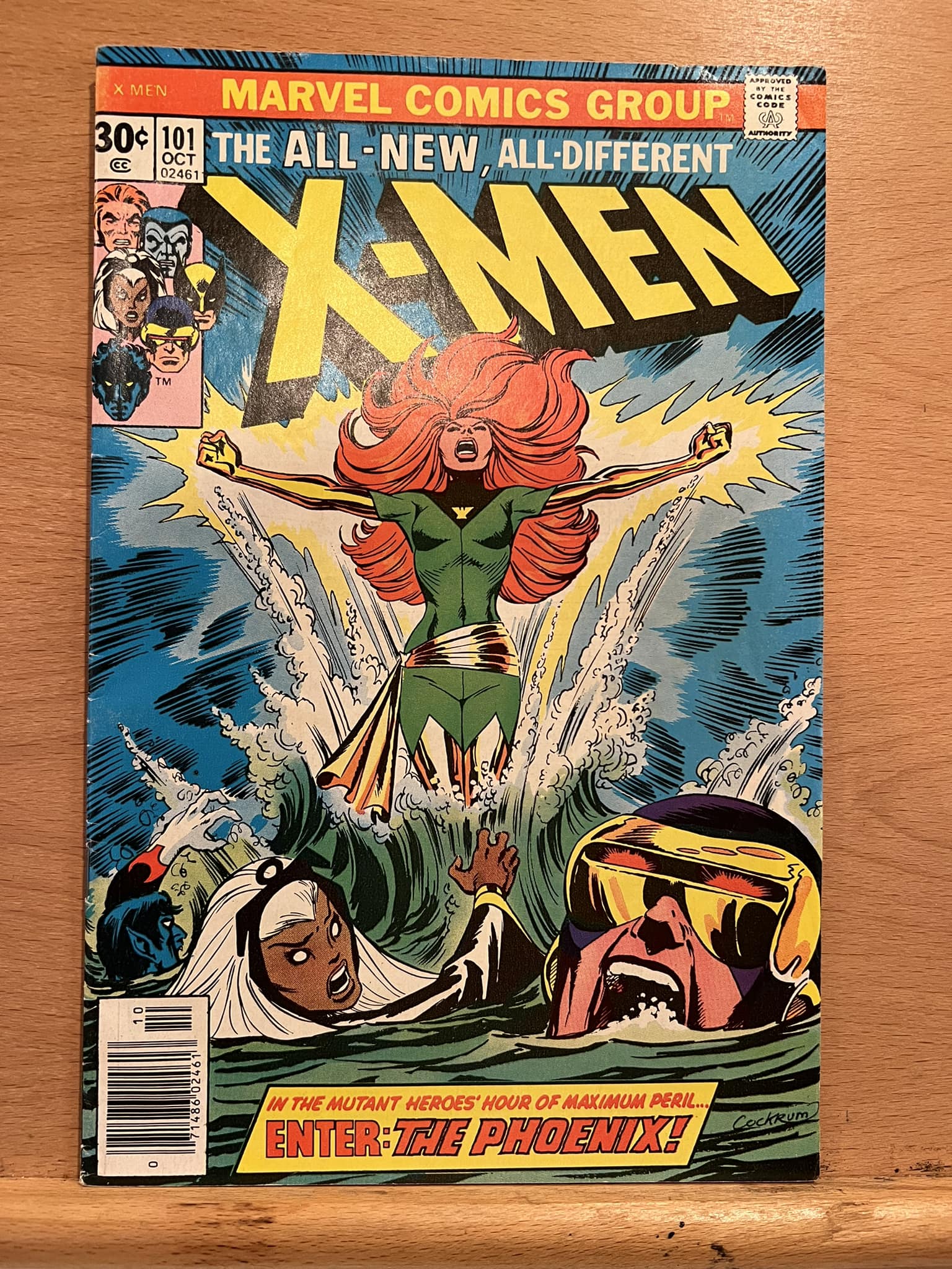Uncanny X-Men 101 featuring Phoenix's first appearance