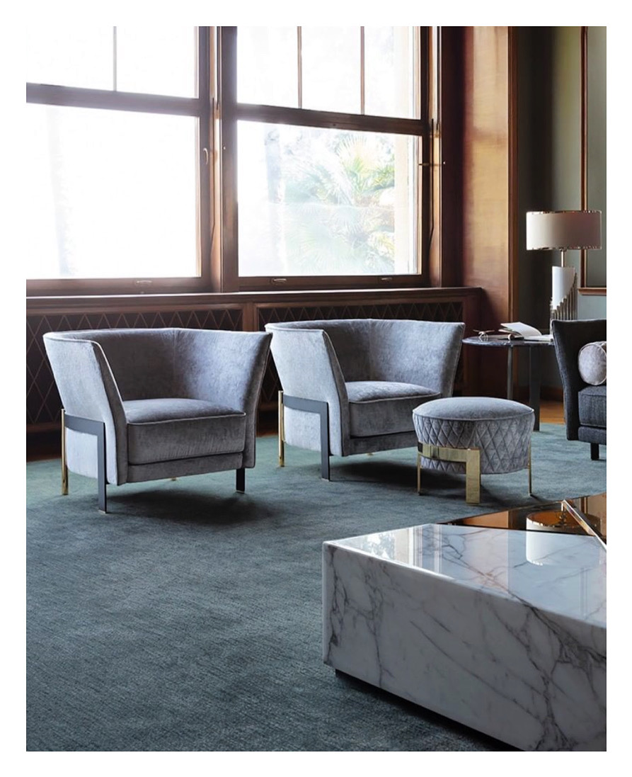 Herrendorf - #Cosmoarmchair creates an inviting elegant atmosphere in ...