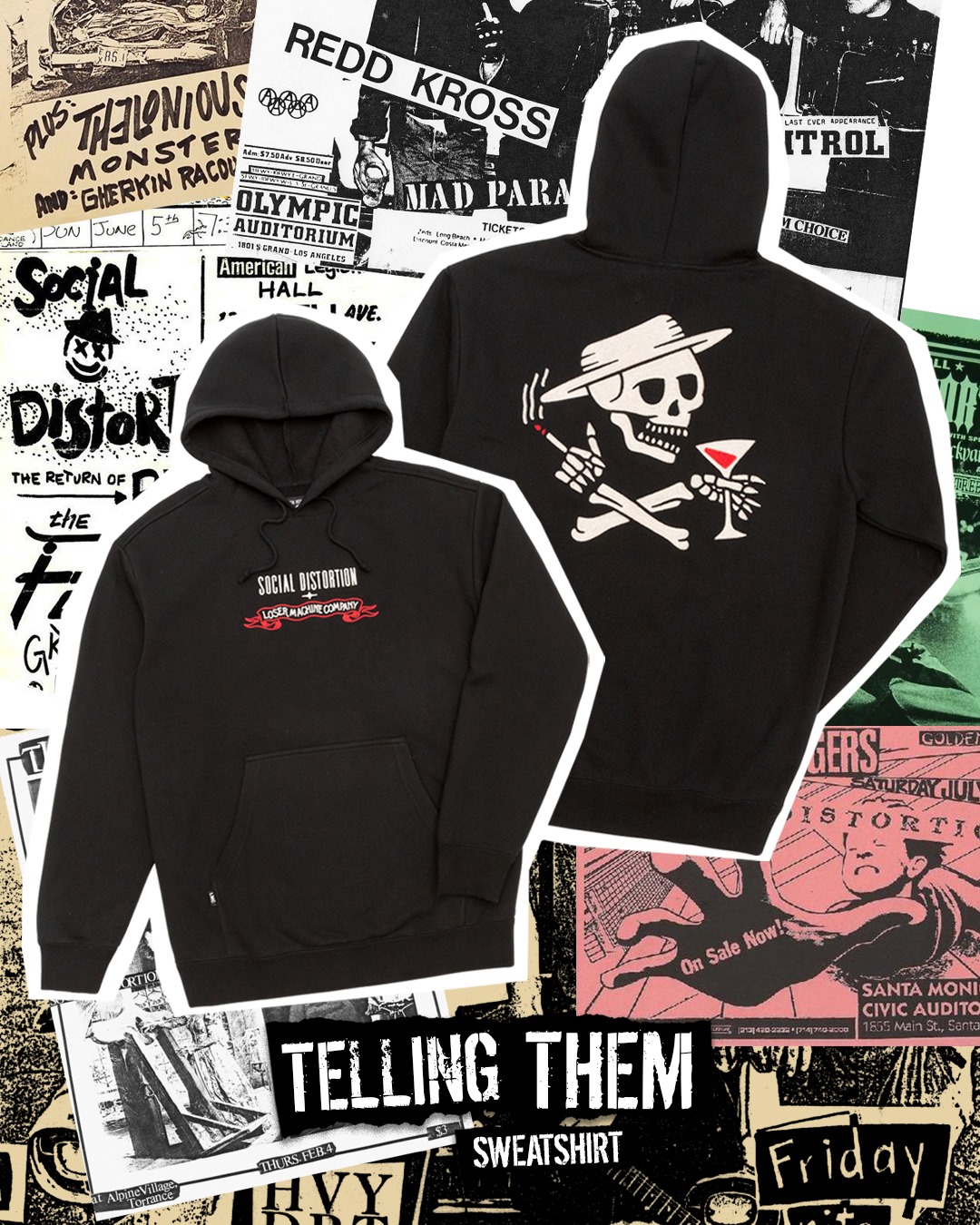 The Loser Machine x Social Distortion collection available now at