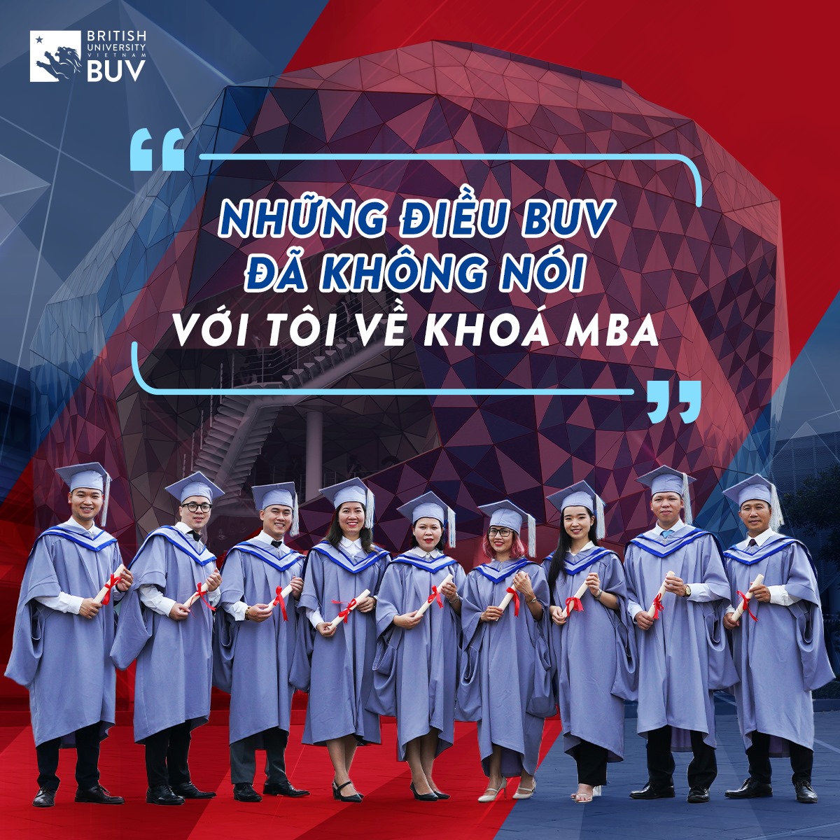 👨‍🎓 TỐT NGHIỆP KHOÁ MBA... - British University Vietnam - BUV | Facebook