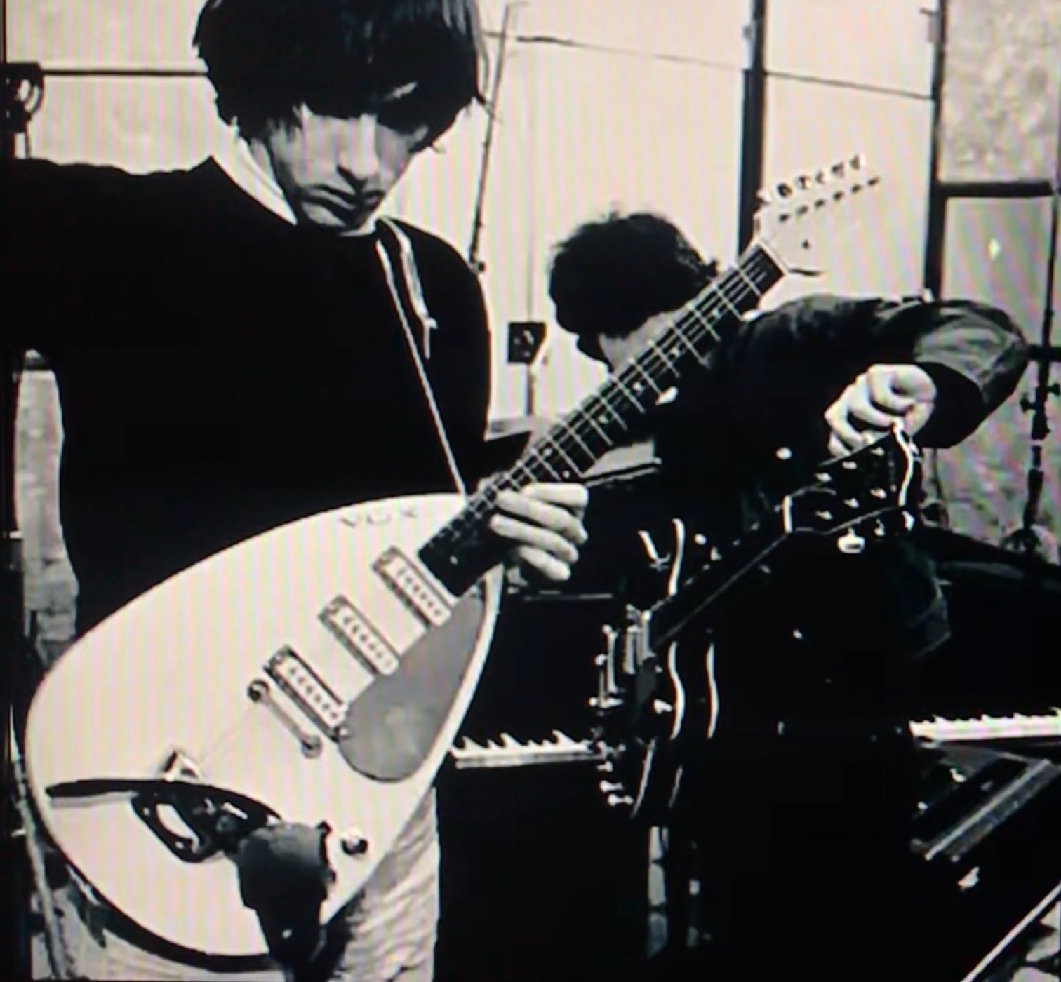 Sterling and Lou Recording the first Velvet Underground LP at 