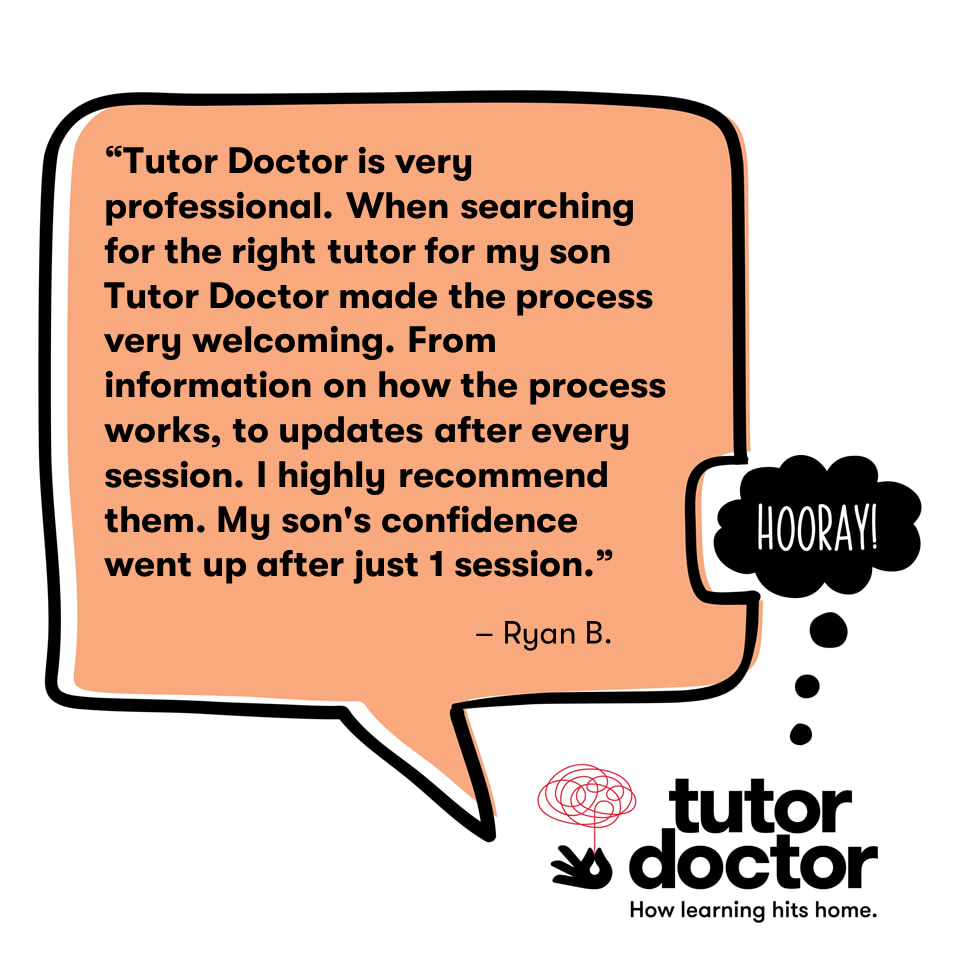 Tutor Doctor Sudbury - Thank you, Ryan! Tutor Doctor's thorough ...