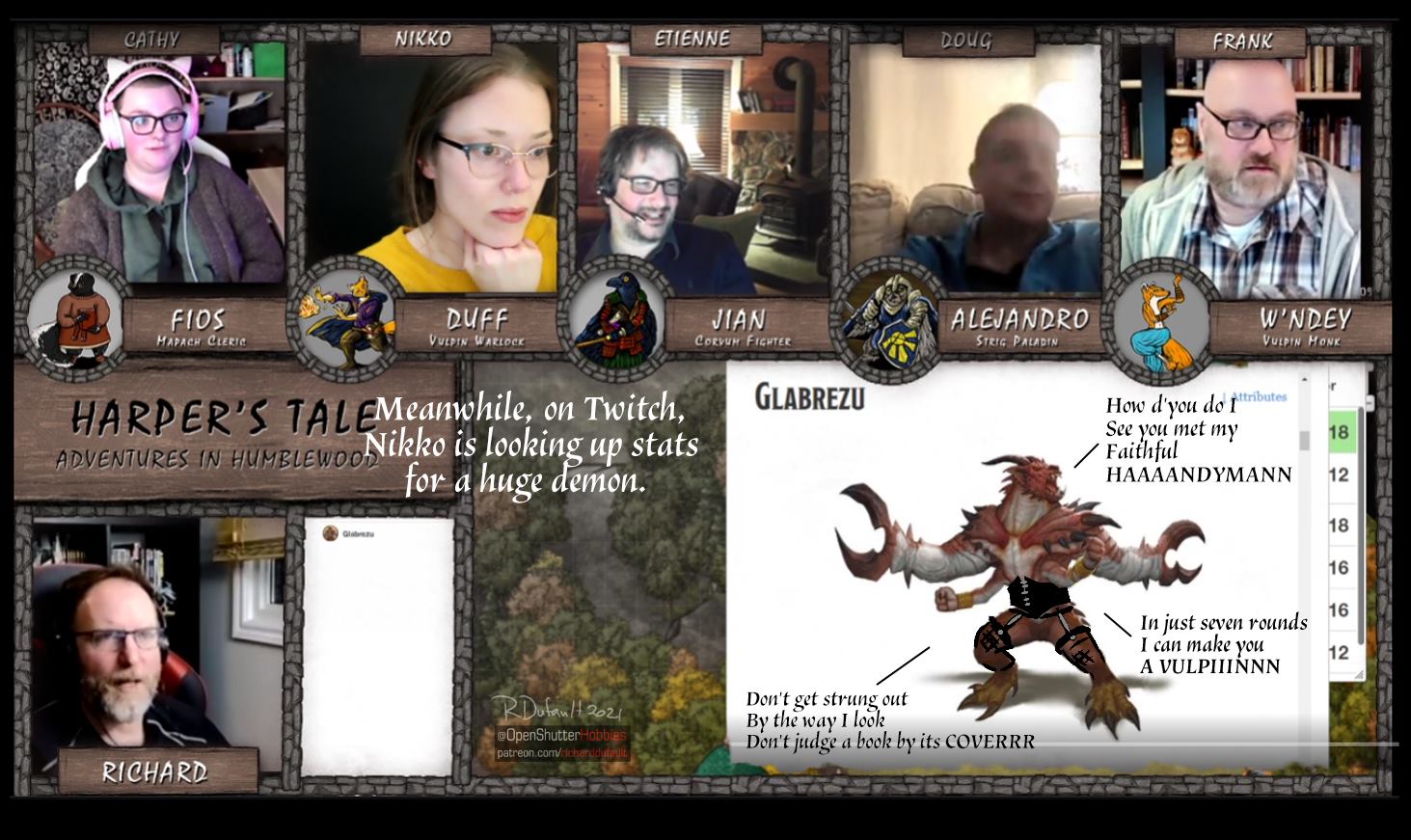 A hand is dealt, a sewer explored, and something unnatural 