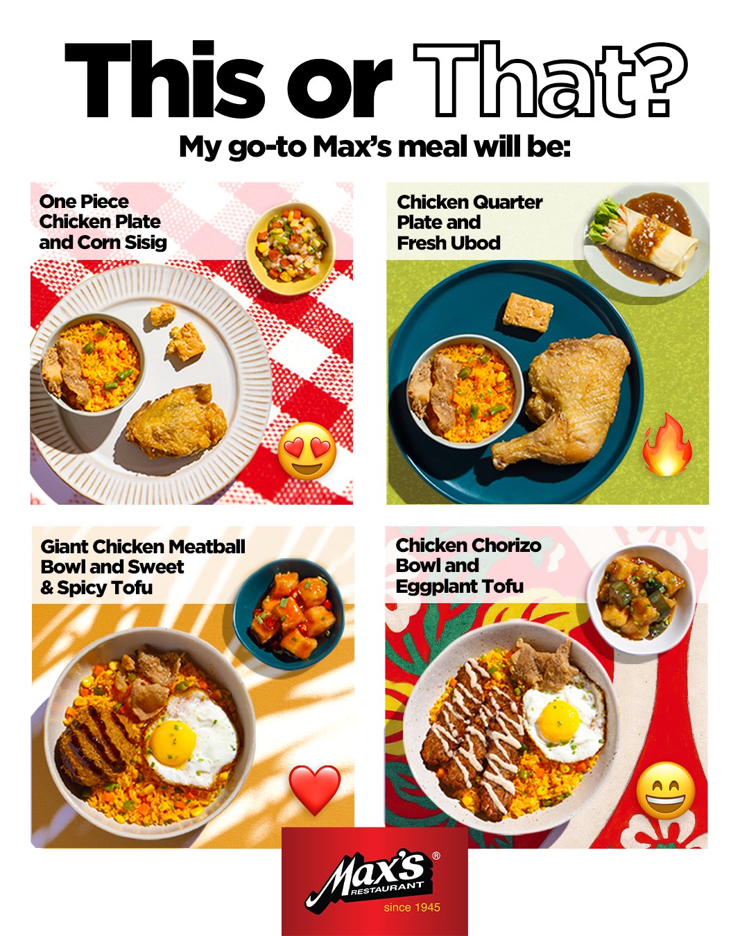 Max's - This 2022, we're doing things your way! 🤩😍 Tell us which Solo ...