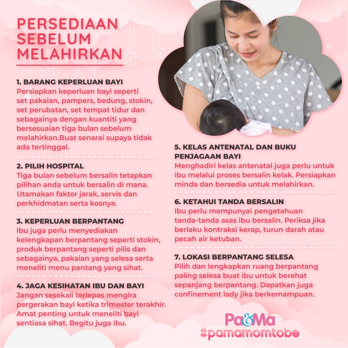Pa Ma Bukan Fizikal Saja Mental Pun Kena Sedia Sebelum Nak Bersalin Ada Banyak Lagi Persediaan Mama Perlu Tahu Untuk Persiapkan Minda Sebelum Nak Bersalin Tapi Ini Yang Paling Utama Mama Perlu