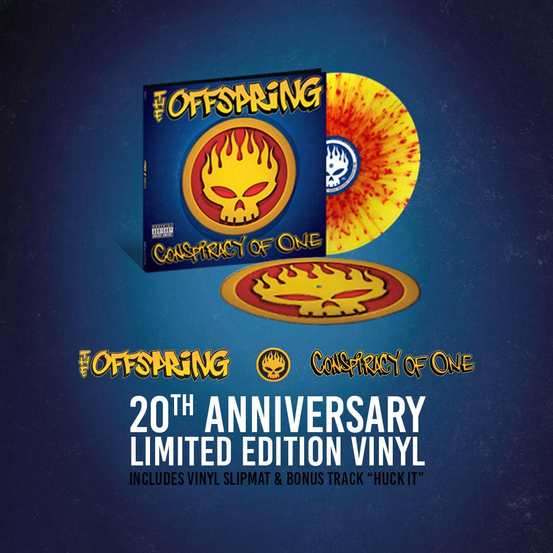 The Offspring's Conspiracy of One on vinyl for 20th anniversary