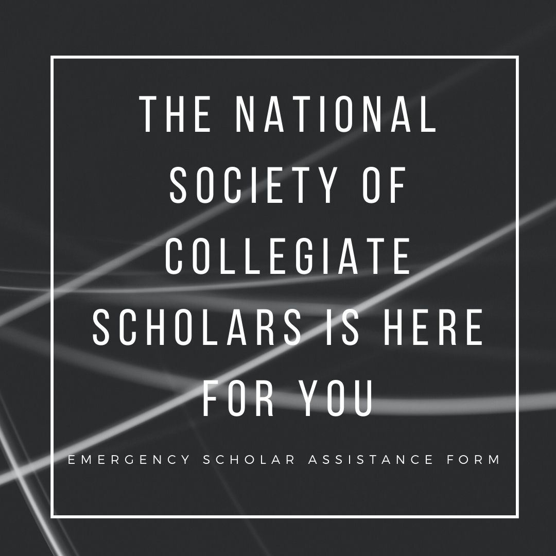 NSCS is proud to announce the launch of the Emergency Scholar ...