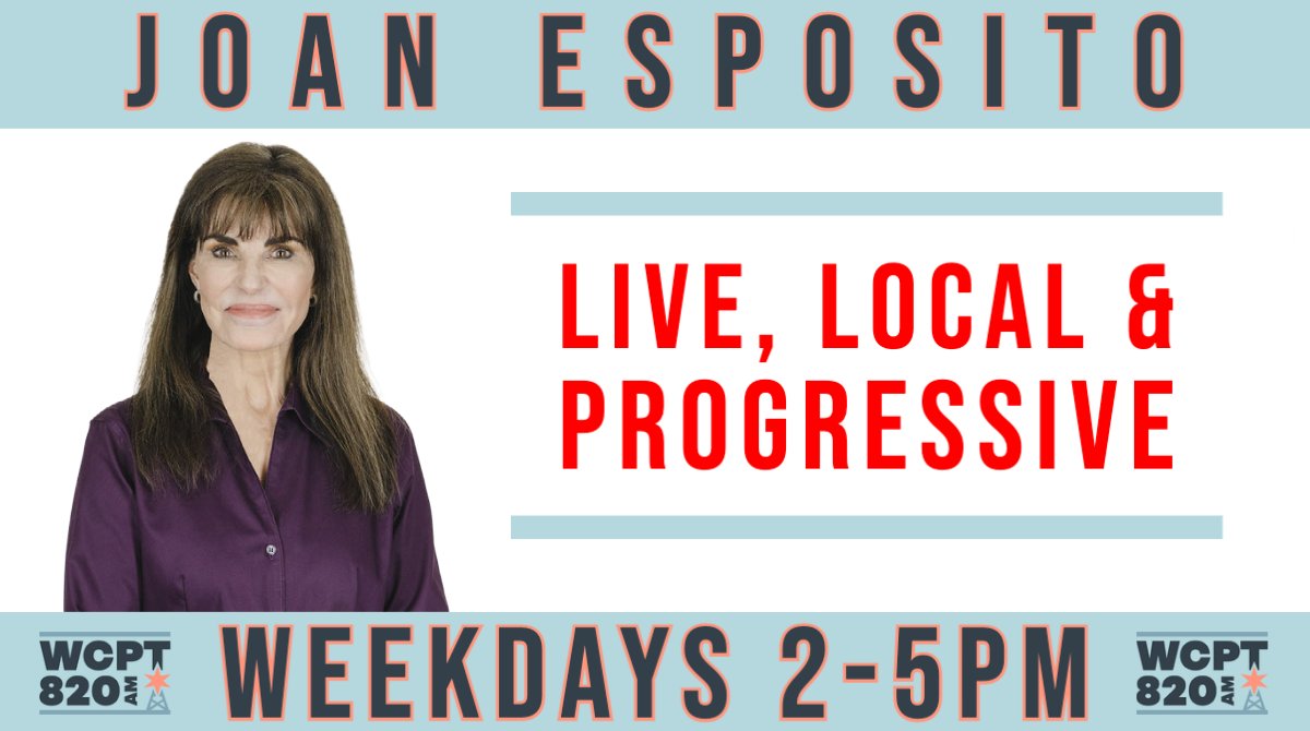 WCPT 820 - Chicago's Progressive Talk - Live, Local & Progressive. Tune ...