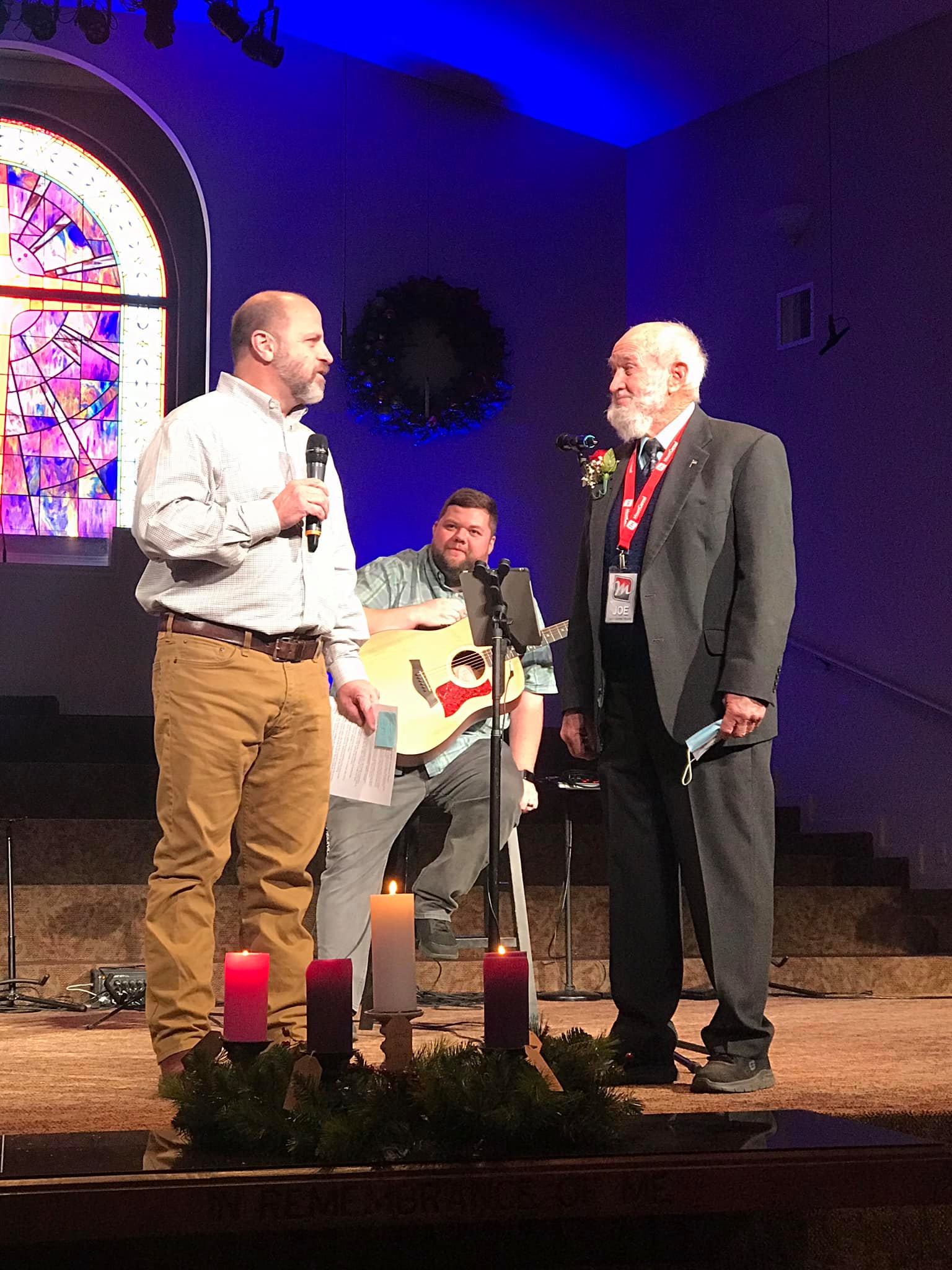 Mount Carmel - Today we got to celebrate Mr. Joe Riggs.... | Facebook