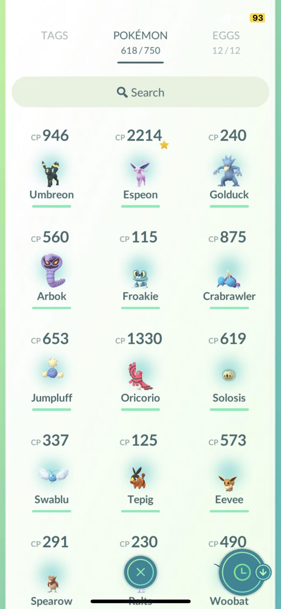 Pokémon Go – Évoli (Espeon) With Day Scarf – Normal (Not Shiny) – Figurine Occasion