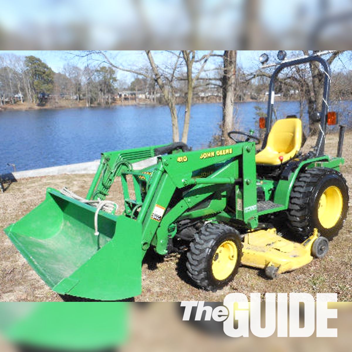 The Guide - John Deere Tractor Model 4100 with Hydrostatic...