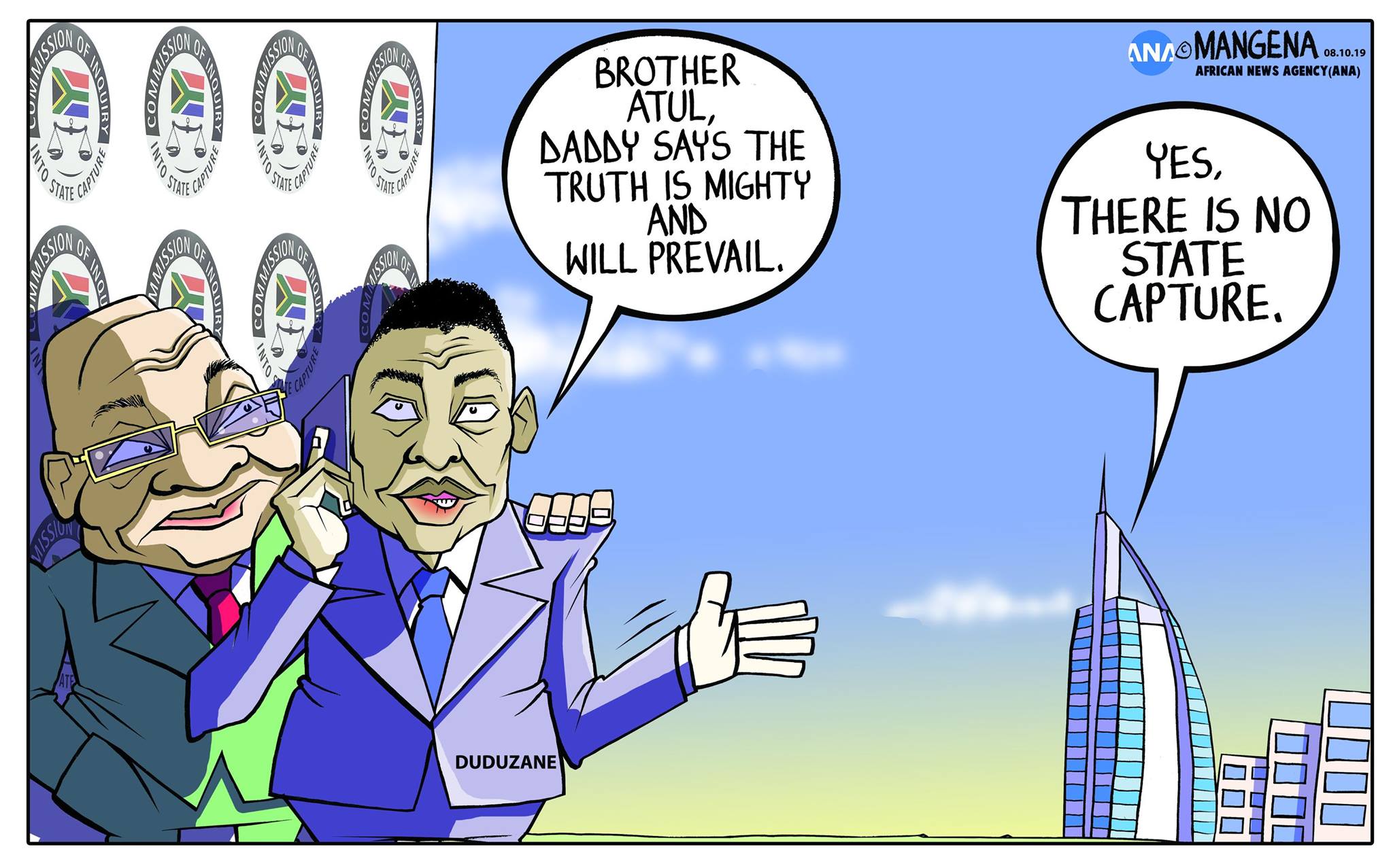 IOL News - Today's cartoon by Bethuel Mangena #StateCaptureEnquiry # ...