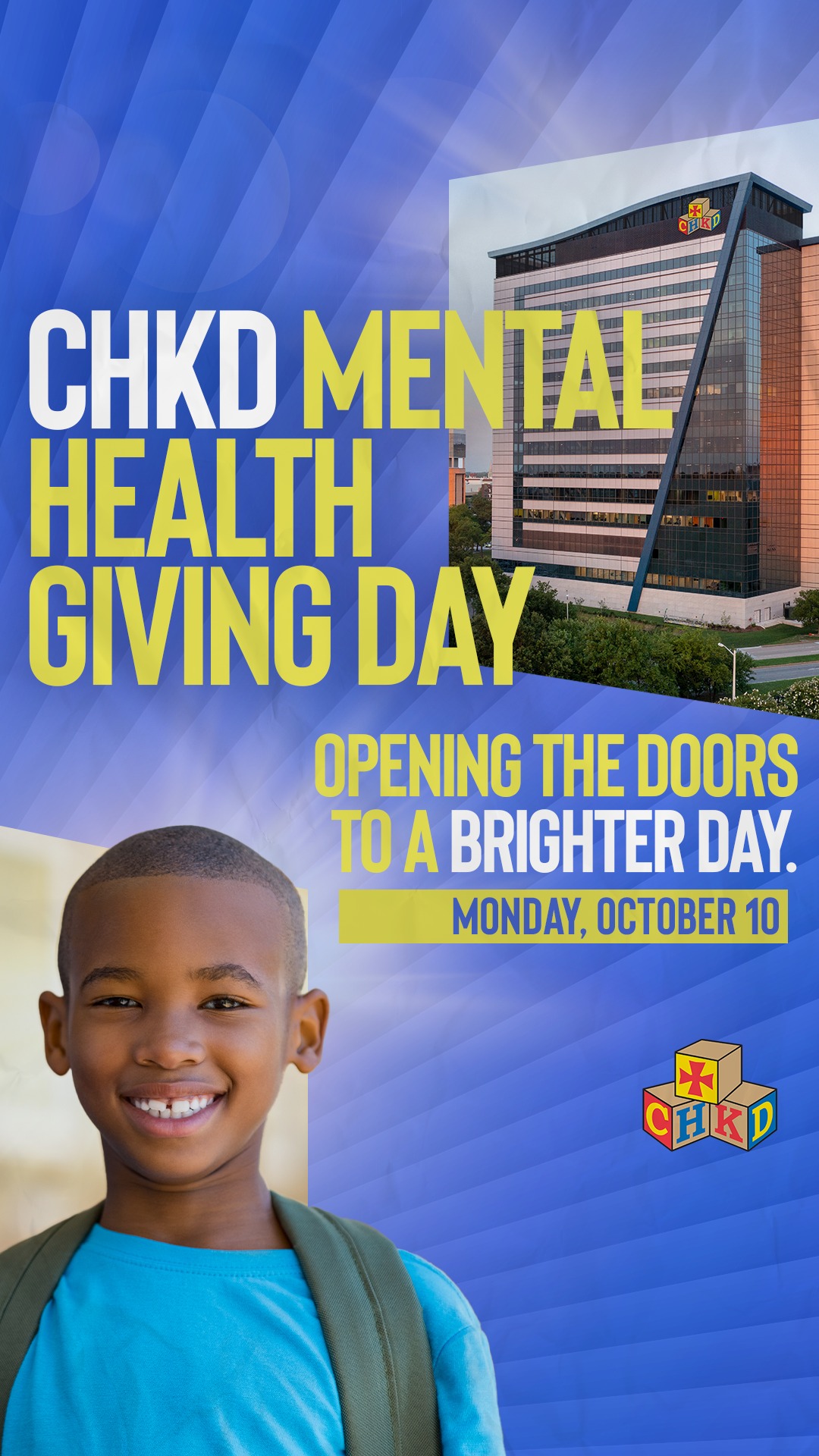 WAVY TV 10 - Monday, October 10 is CHKD Mental Health... | Facebook
