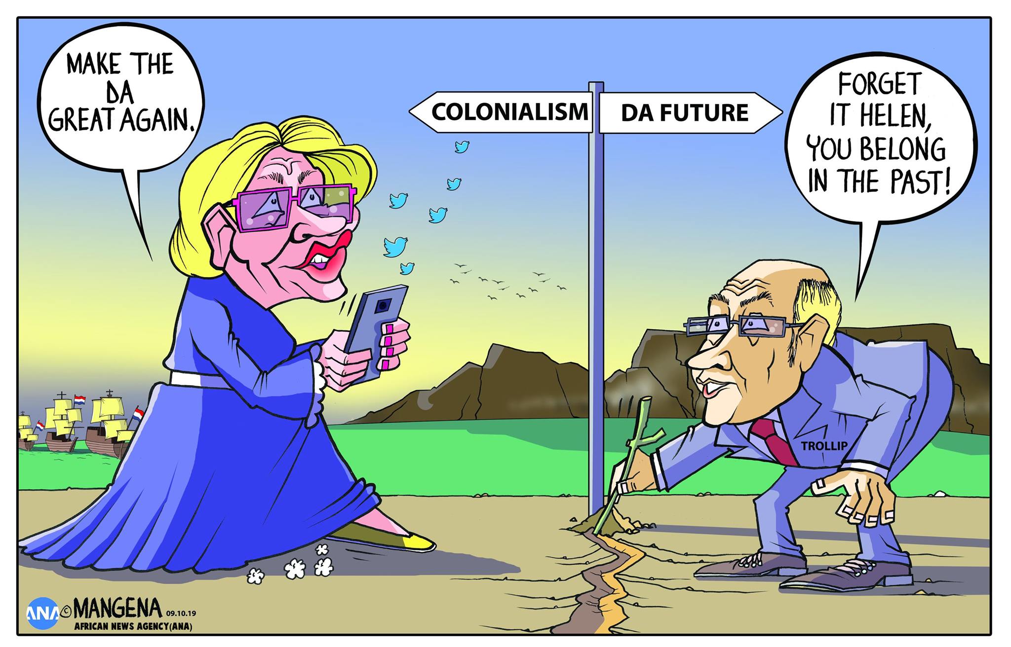 IOL News - Today's cartoon by Bethuel Mangena #helenzille... | Facebook