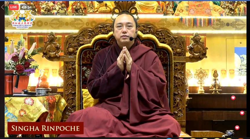 Singha... - Singha Thekchen Namdrol Rinpoche 鑫和大乘南都仁波切 | Facebook