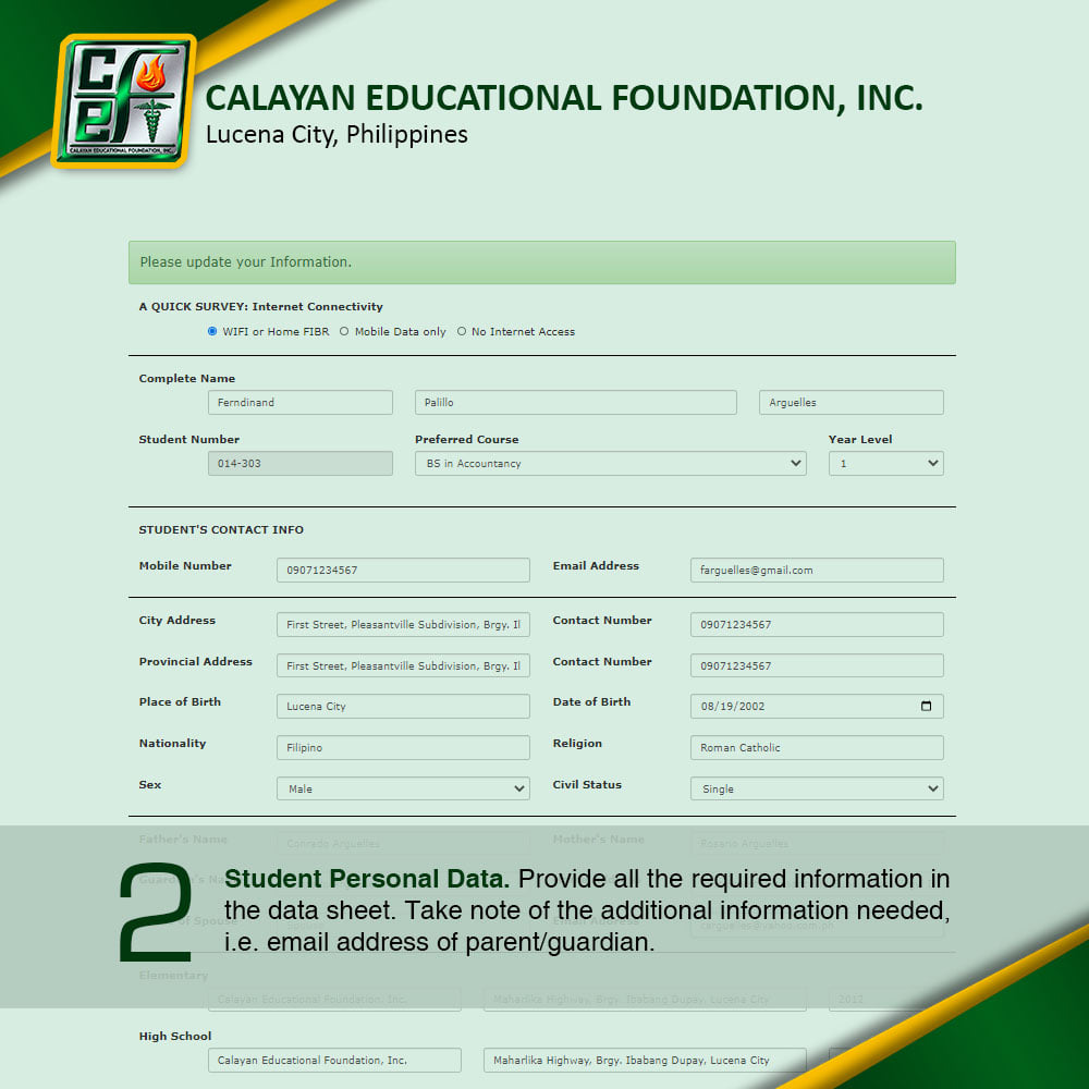 A Guide for online registration - CEFI Library Department | Facebook