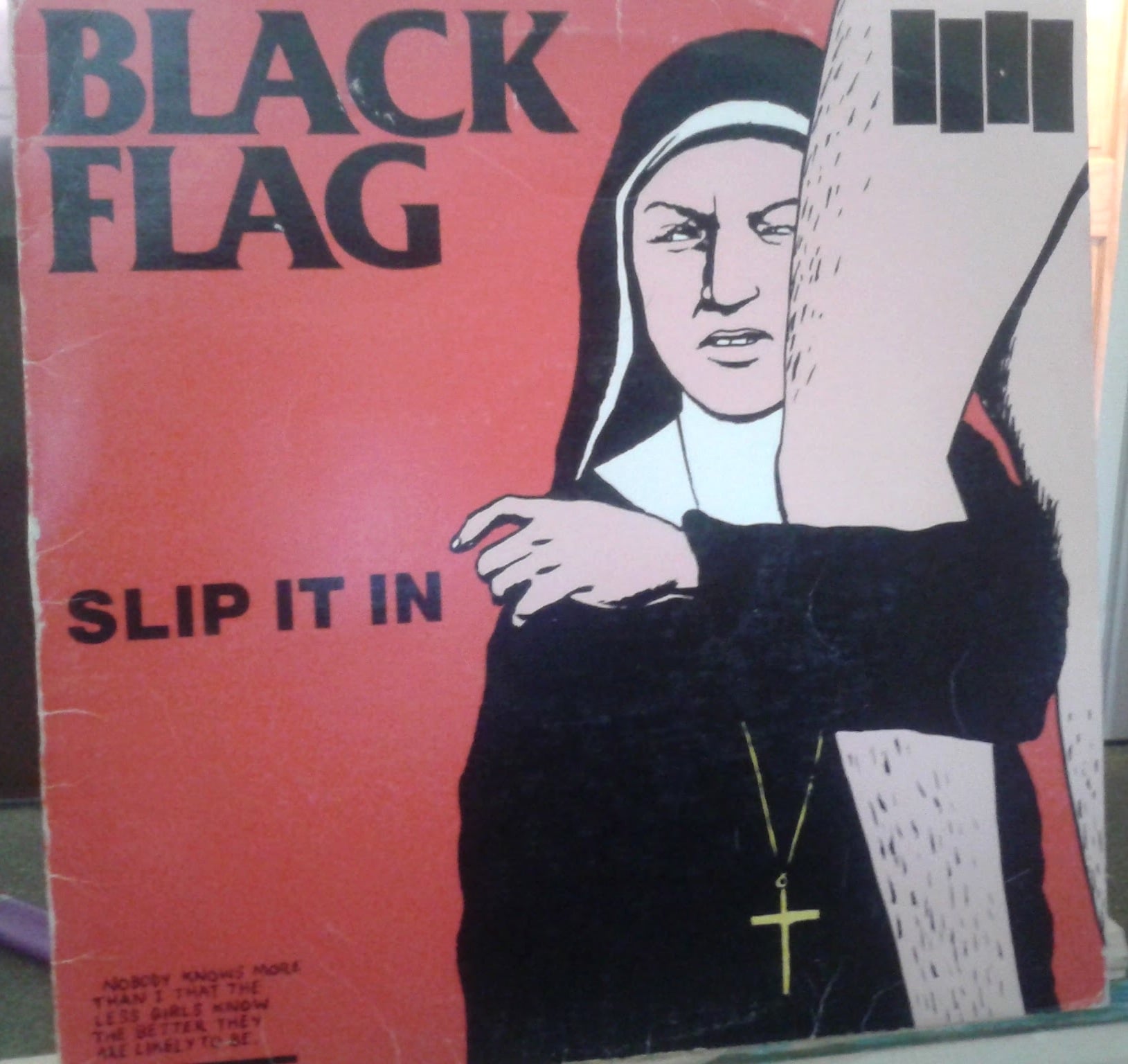 Black Flag released the 'Slip it In' album forty years ago this