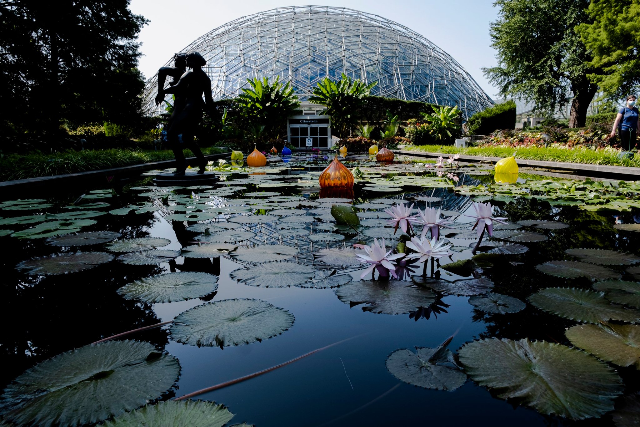 The Climatron at the Missouri Botanical Garden in St. Louis