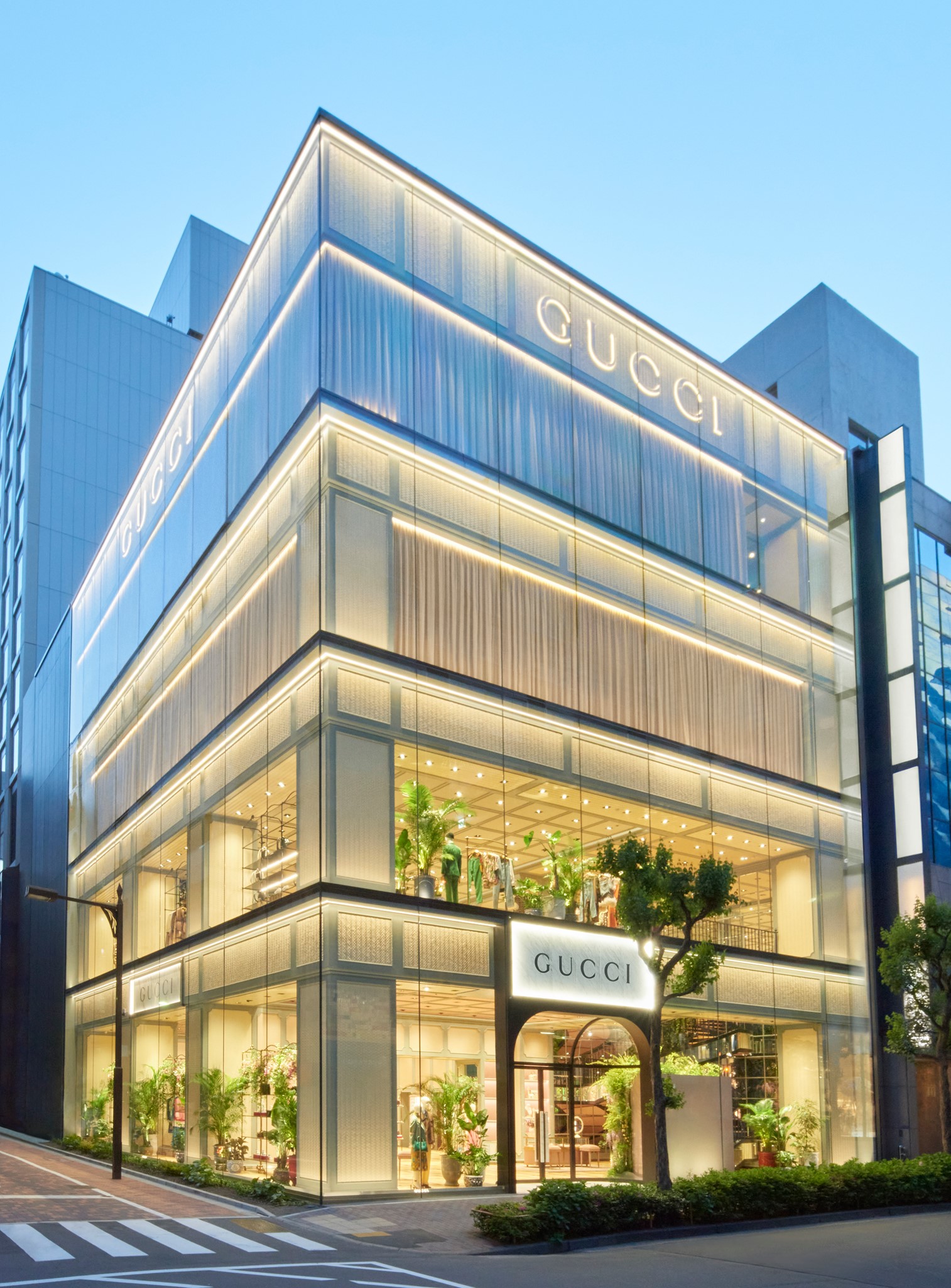 Gucci opens new Namiki flagship store in Japan