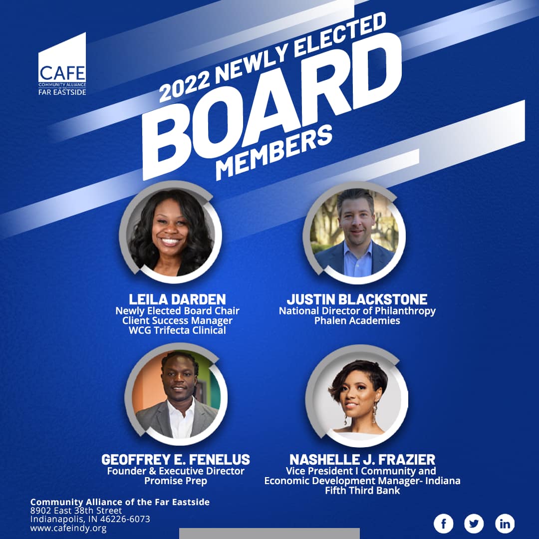 CAFE - Welcome to our newly appointed Board Members! | Facebook
