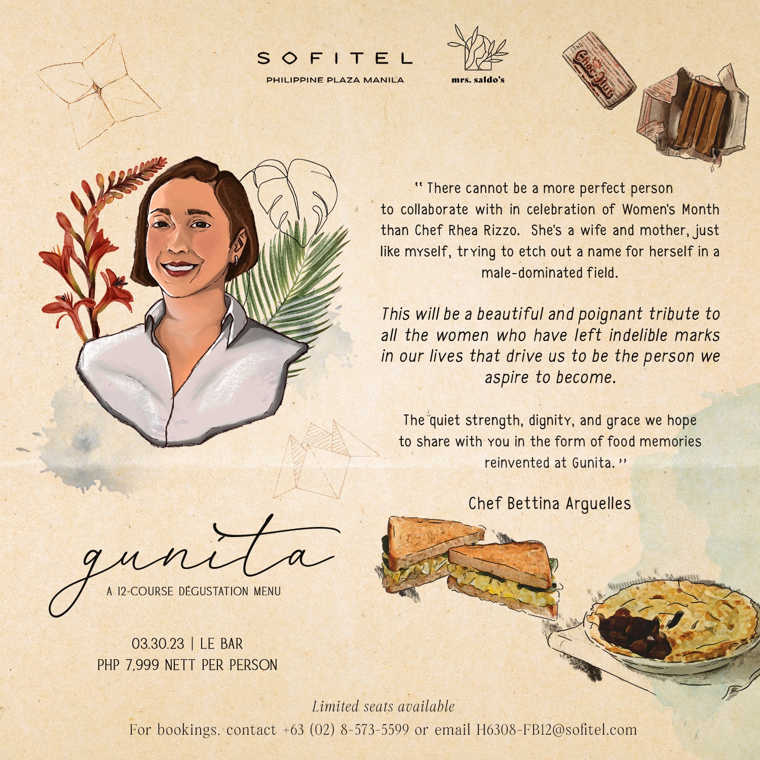 Sofitel Philippine Plaza Manila - This March 30th at Le Bar, Chef ...