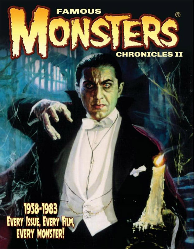 Vintage Famous Monsters of Filmland paperback books