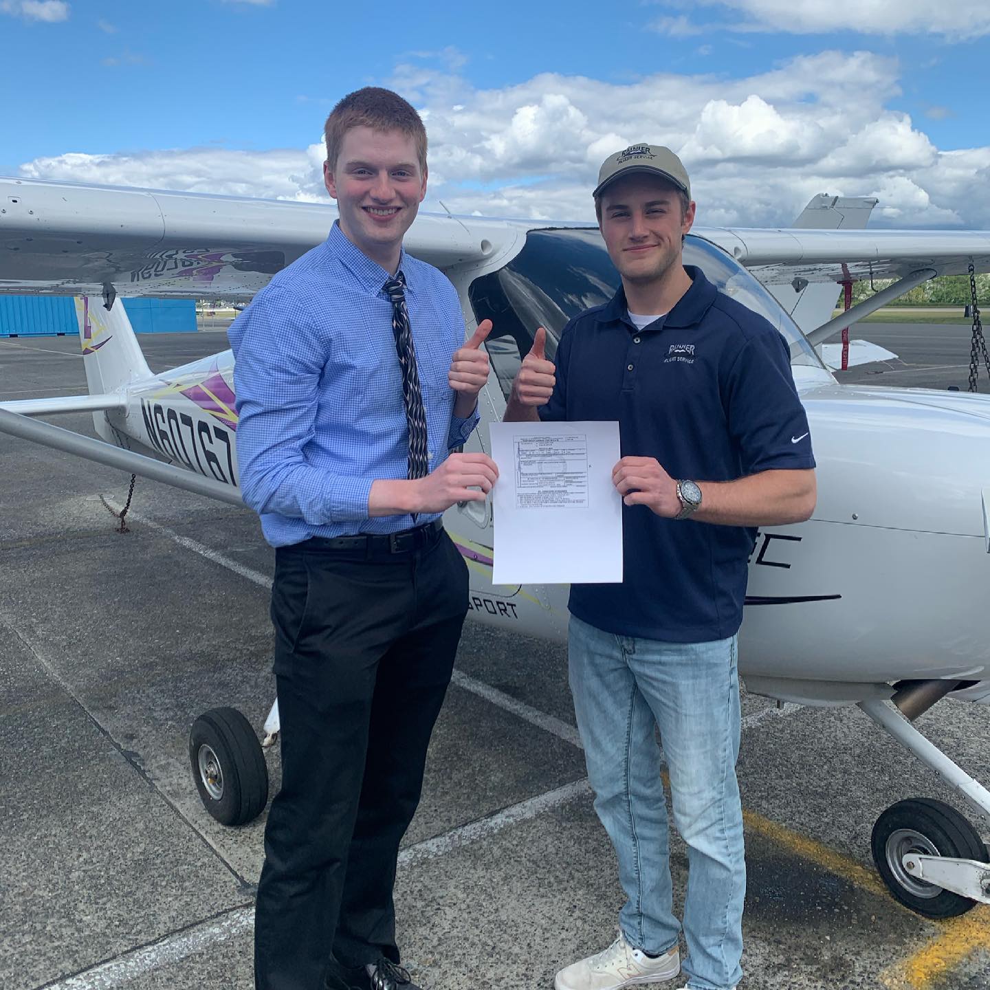 Congratulations to Logan for... - Rainier Flight Service