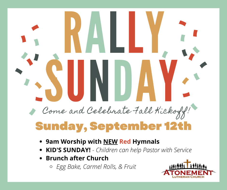 Lutheran Church Rally Sunday