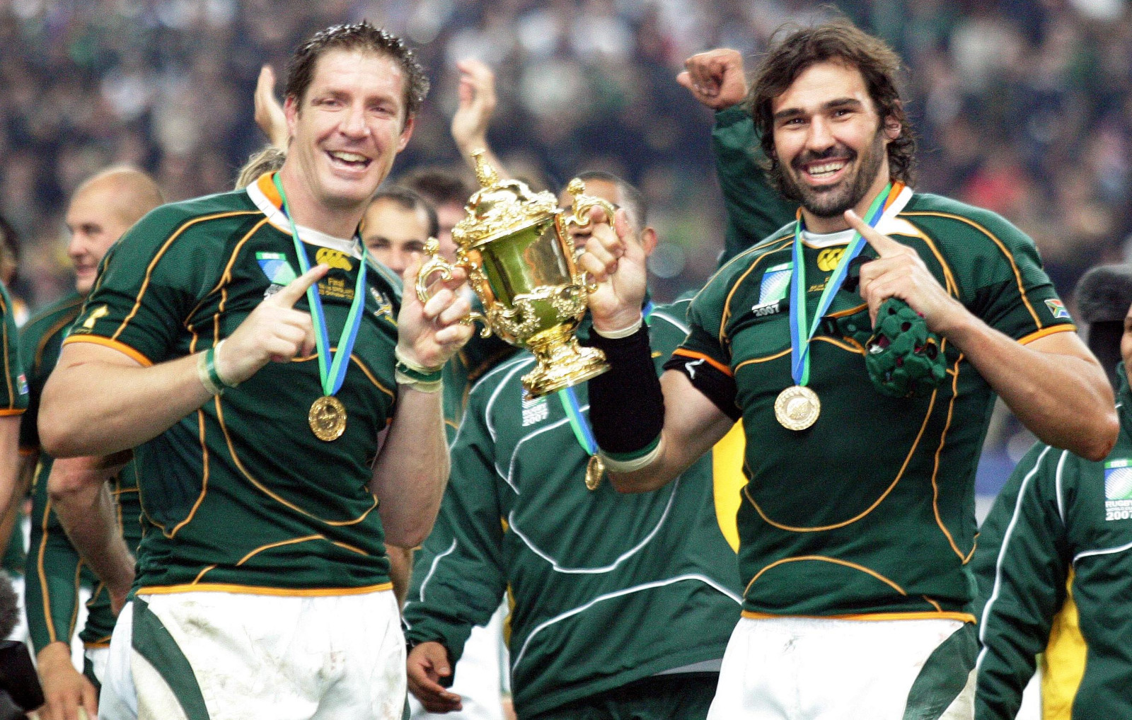 Planet Rugby - 🇿🇦 Name a better second-row duo... 🥳 Happy... | Facebook