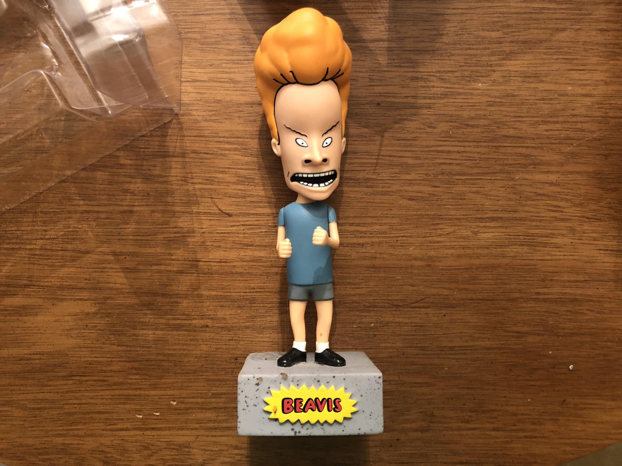 Beavis head knocker bobble head search