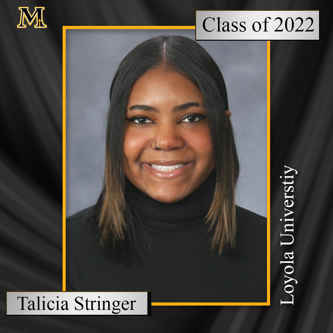 Congratulations, Talicia!... - Marian Catholic High School