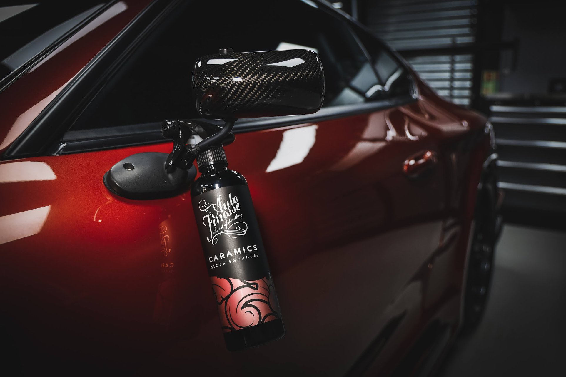 Boost ceramic protection with a spray and a wipe with Caramics