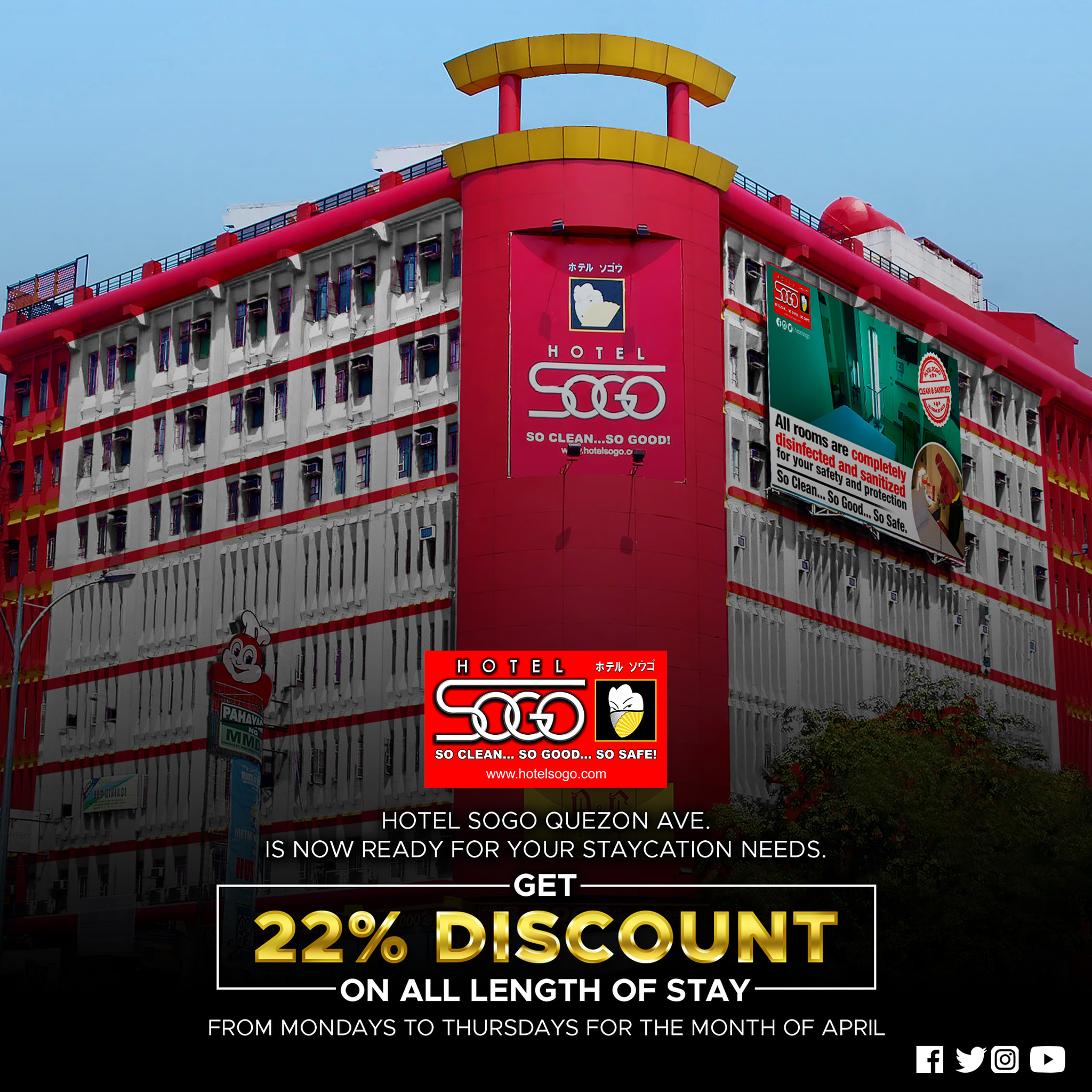 Hotel Sogo - Hotel Sogo Quezon Avenue is now ready to accommodate you ...