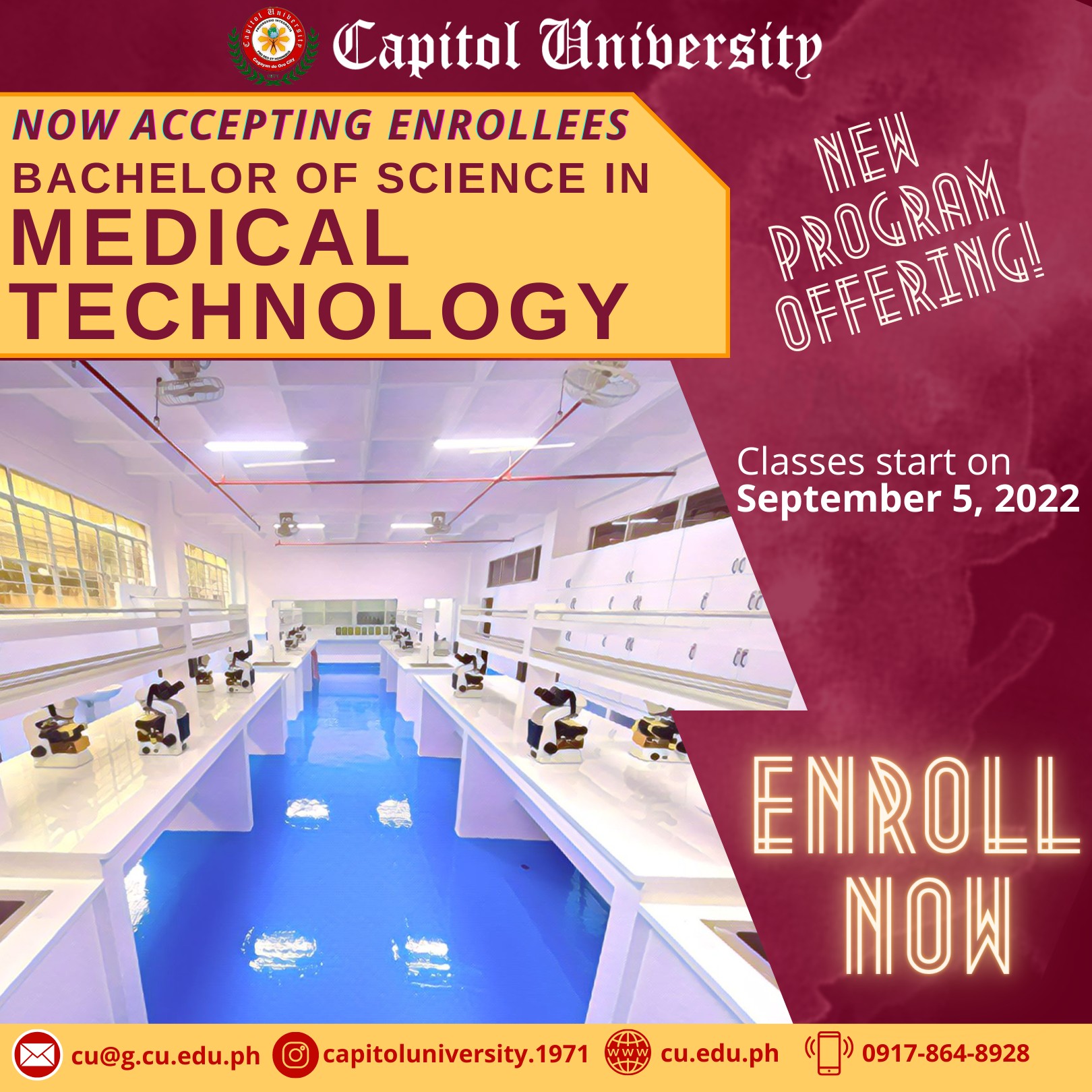 NEW PROGRAM ALERT IN CU!🌟 Capitol... - Capitol University | Facebook