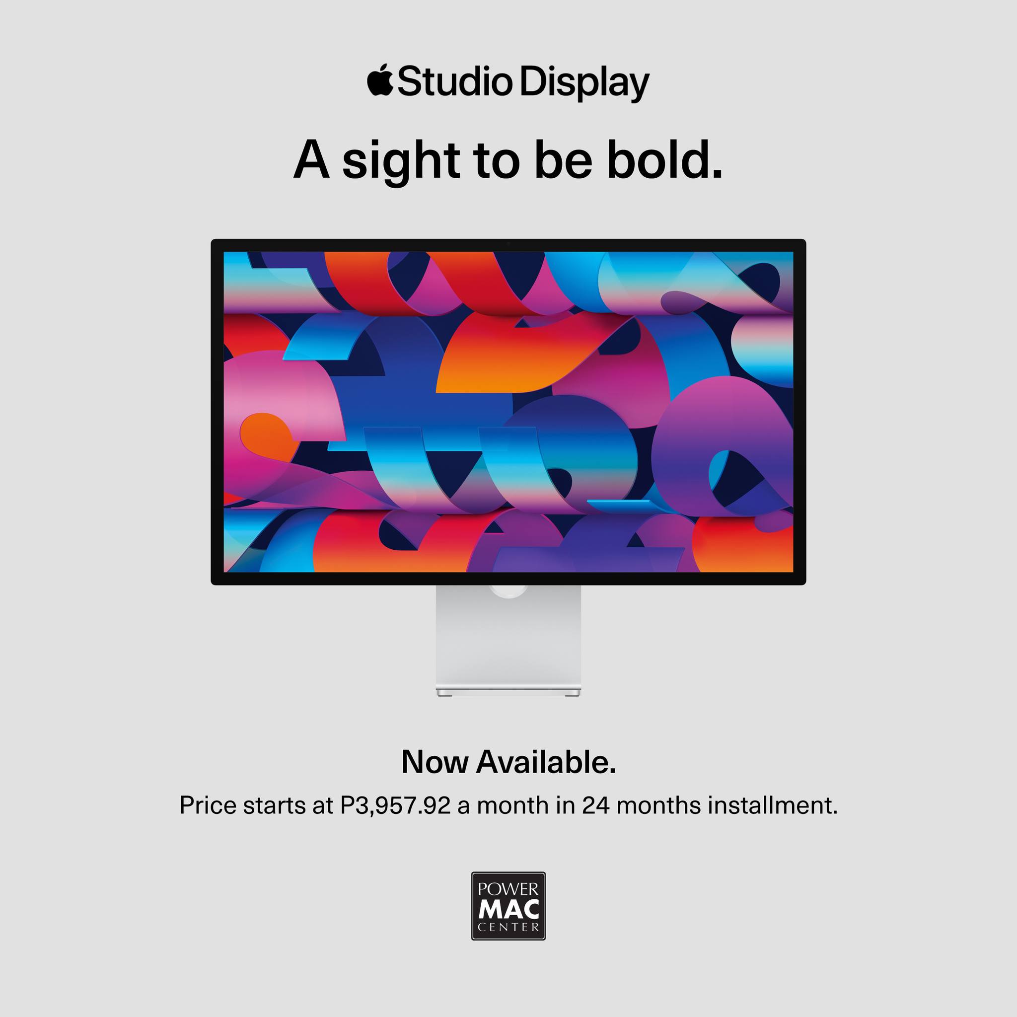 An immersive 27-inch 5K Retina display, 12MP Center Stage camera