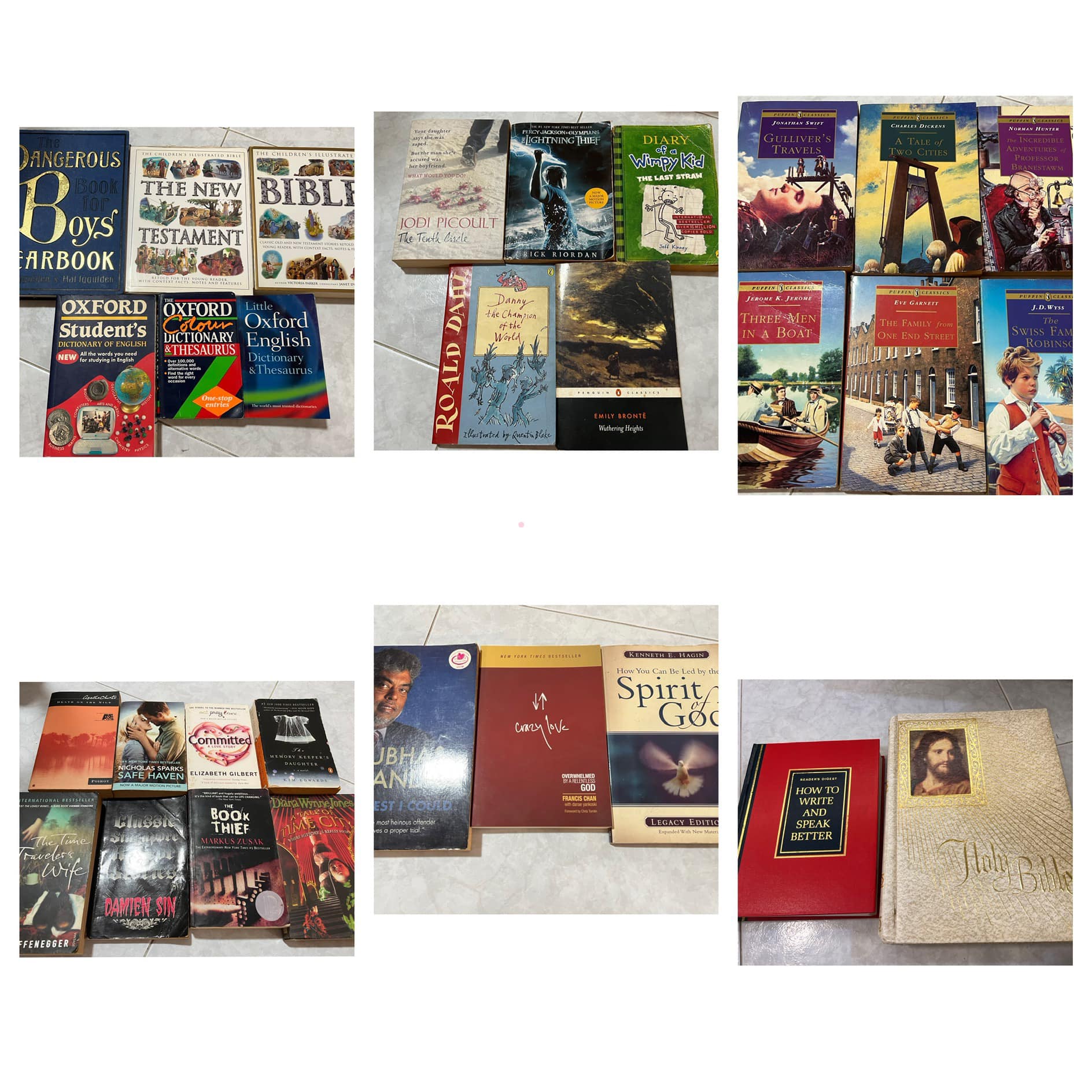 Donation or pickup of outgrown board books in Goodview