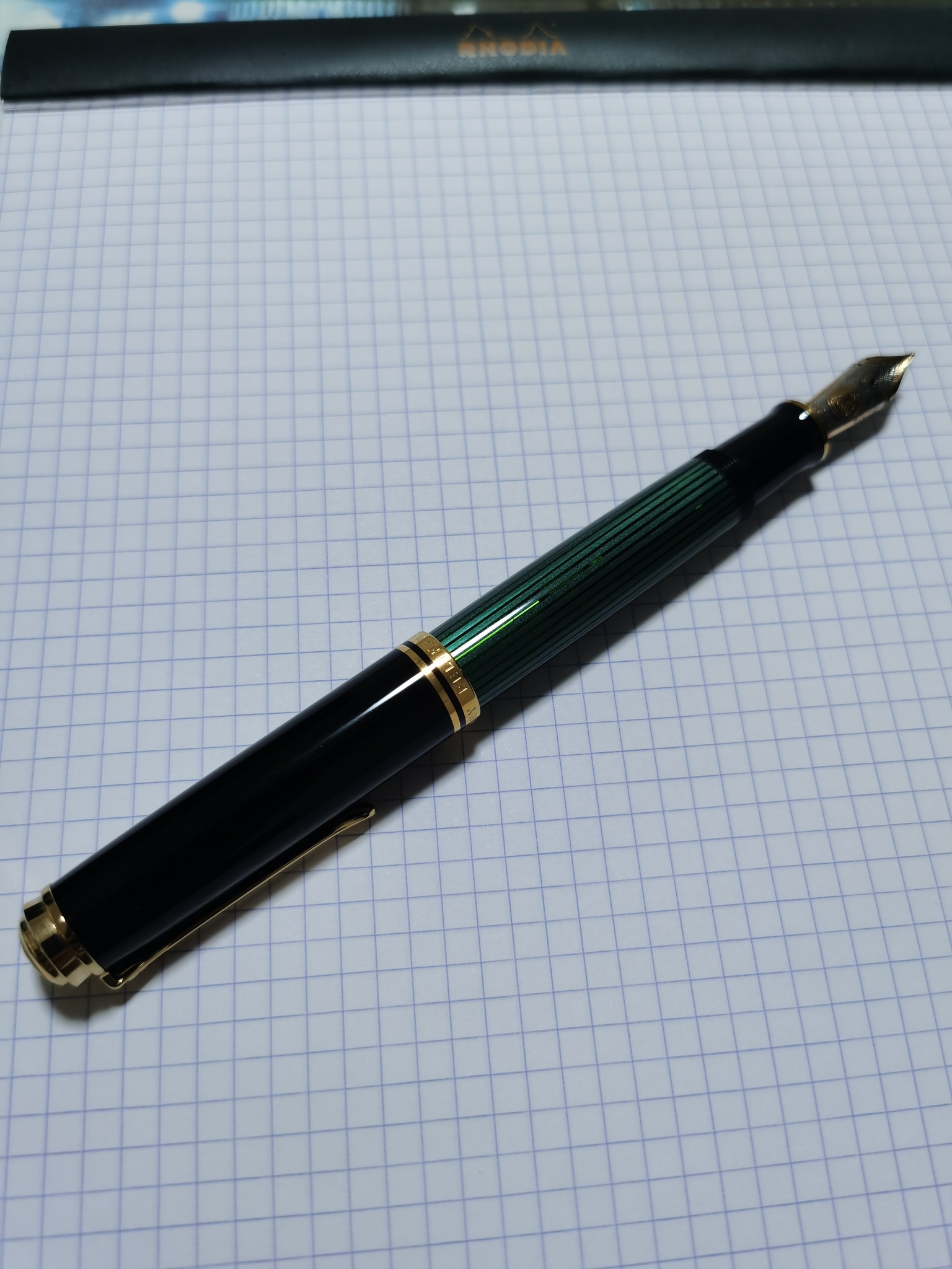 Pelikan M800 3B nib disappoints, broader than expected