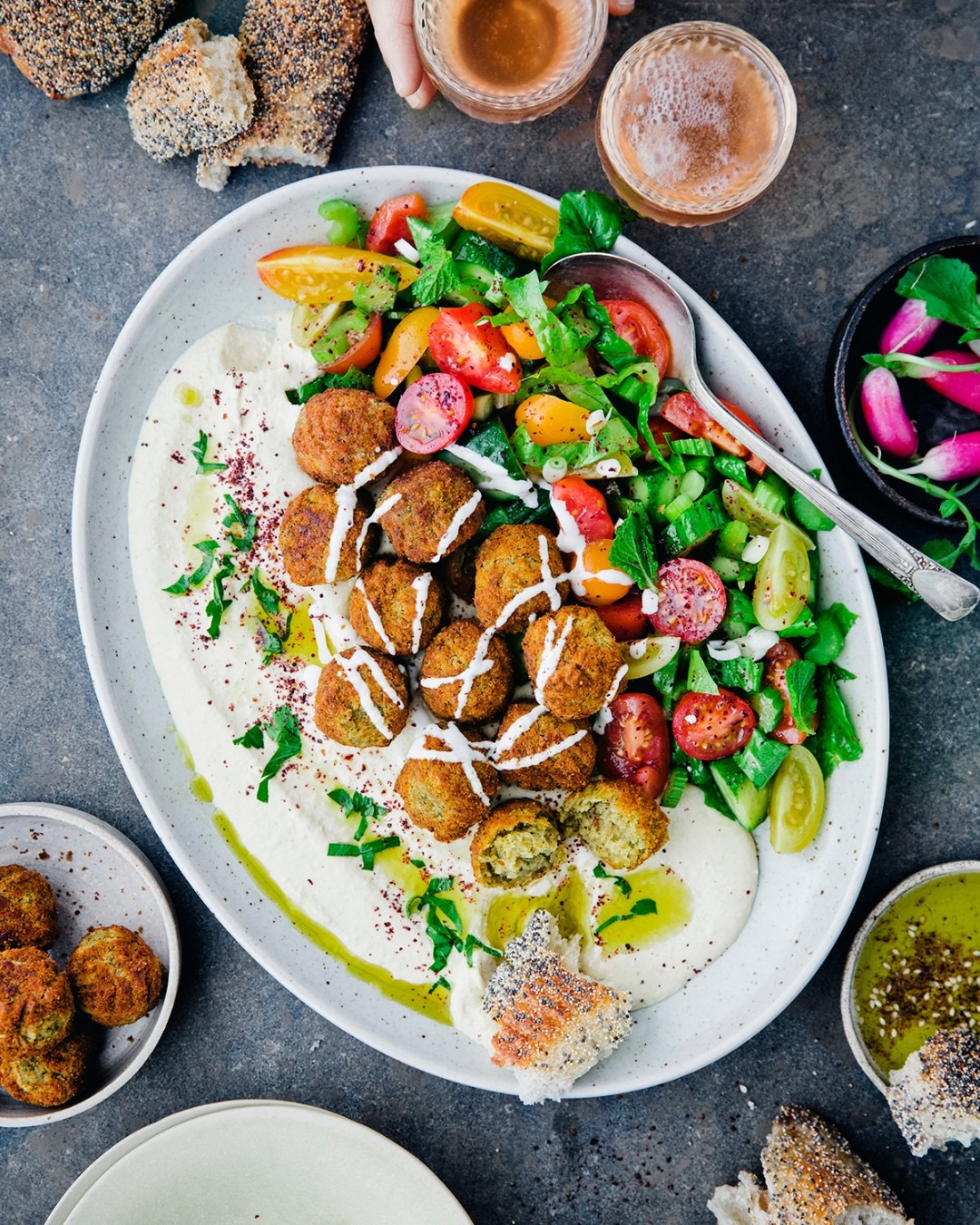 Kung Markatta - Hummus används oftast mest som dippsås men den kan ...