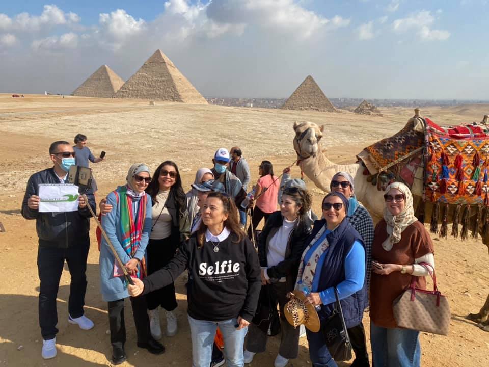 Our group enjoying a visit to the... - Spring Tours Egypt