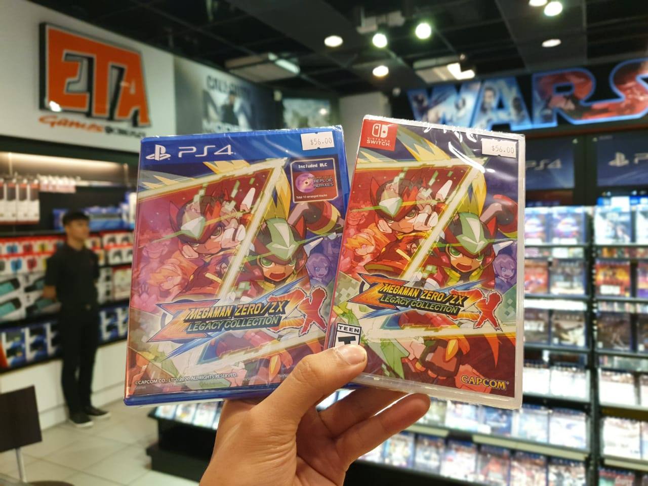 New Arrival - Megaman Zero/ZX Legacy Collection PS4 (R3/Asia