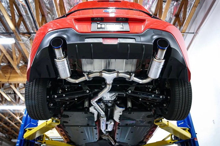 Rosso modello exhaust for gt86/brz