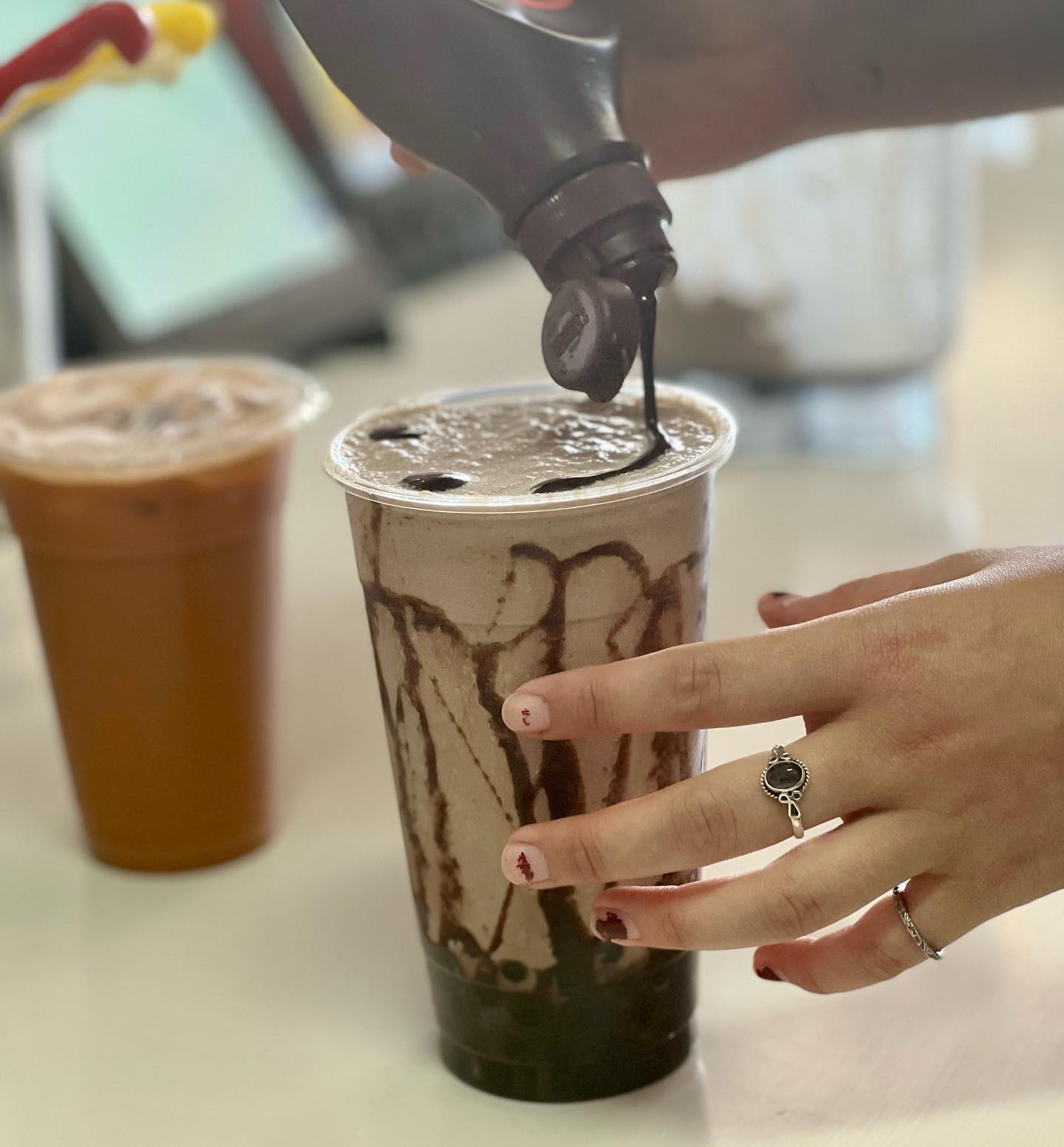 Tapioca Delight - Our bobaristas love adding little smiley...
