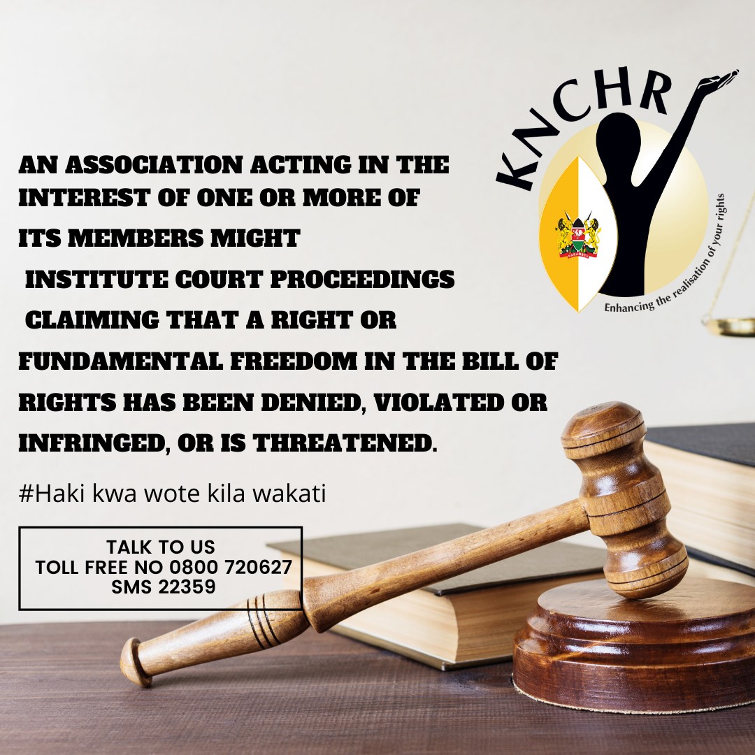 According to... - Kenya National Commision on Human Rights