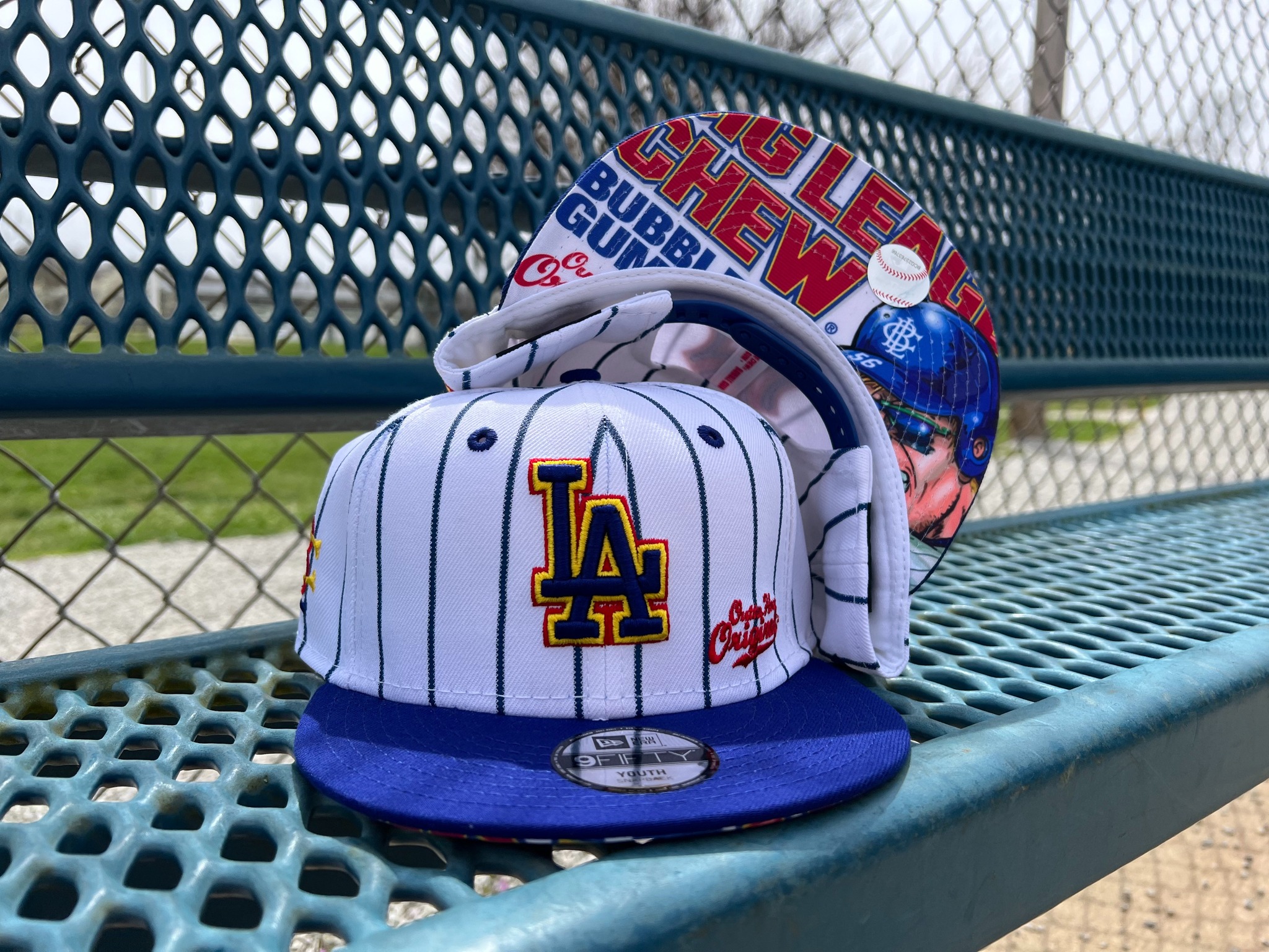 Big League Chew La Dodgers Hat Lids Big League Chew Outta Here 