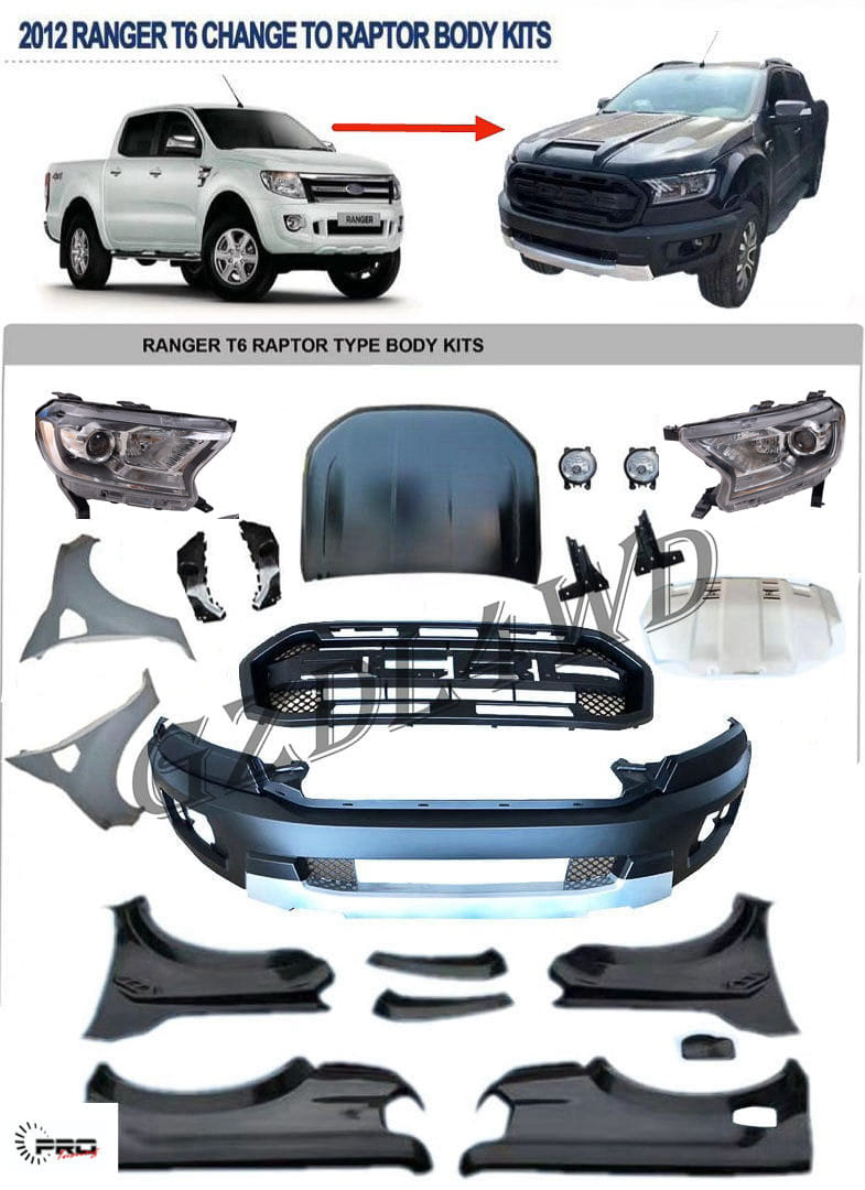 Ford Ranger Raptor Conversion Kit Ford Ranger Raptor Full Body