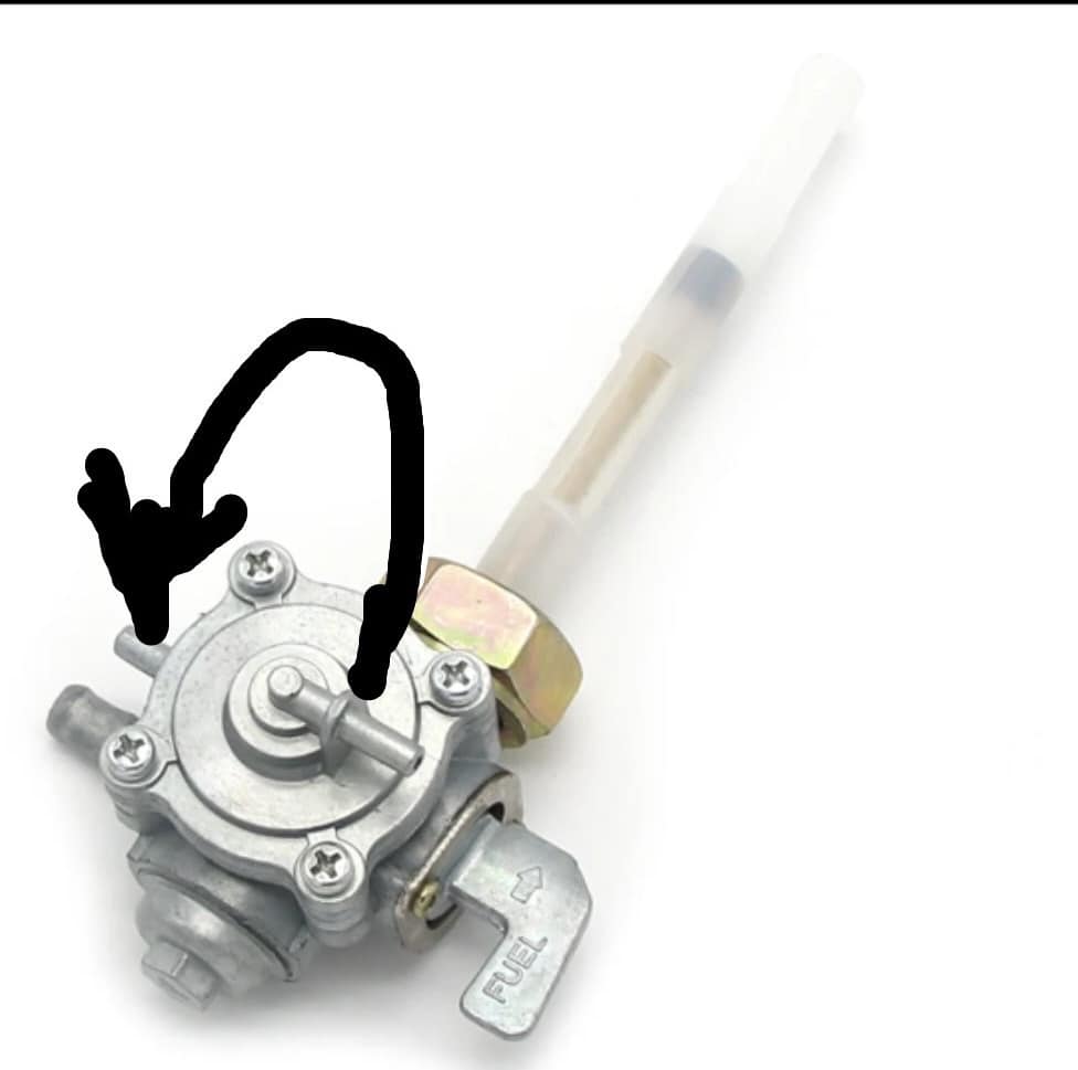 TB Parts Dual-to-Single Outlet Petcock For CT70 ATC70 TRX70 TRX90 Big Carbs – TBW0133